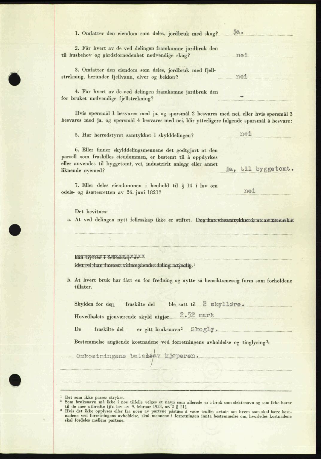 Romsdal sorenskriveri, AV/SAT-A-4149/1/2/2C: Mortgage book no. A22, 1947-1947, Diary no: : 91/1947