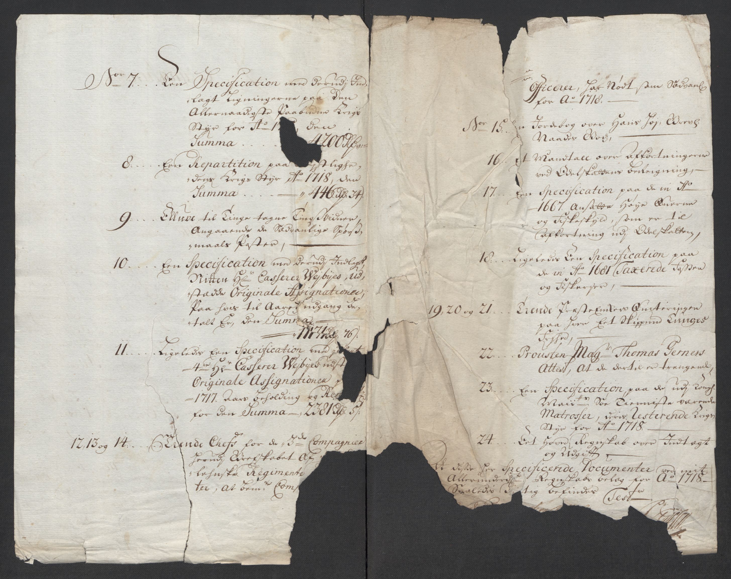 Rentekammeret inntil 1814, Reviderte regnskaper, Fogderegnskap, AV/RA-EA-4092/R32/L1882: Fogderegnskap Jarlsberg grevskap, 1718, p. 26