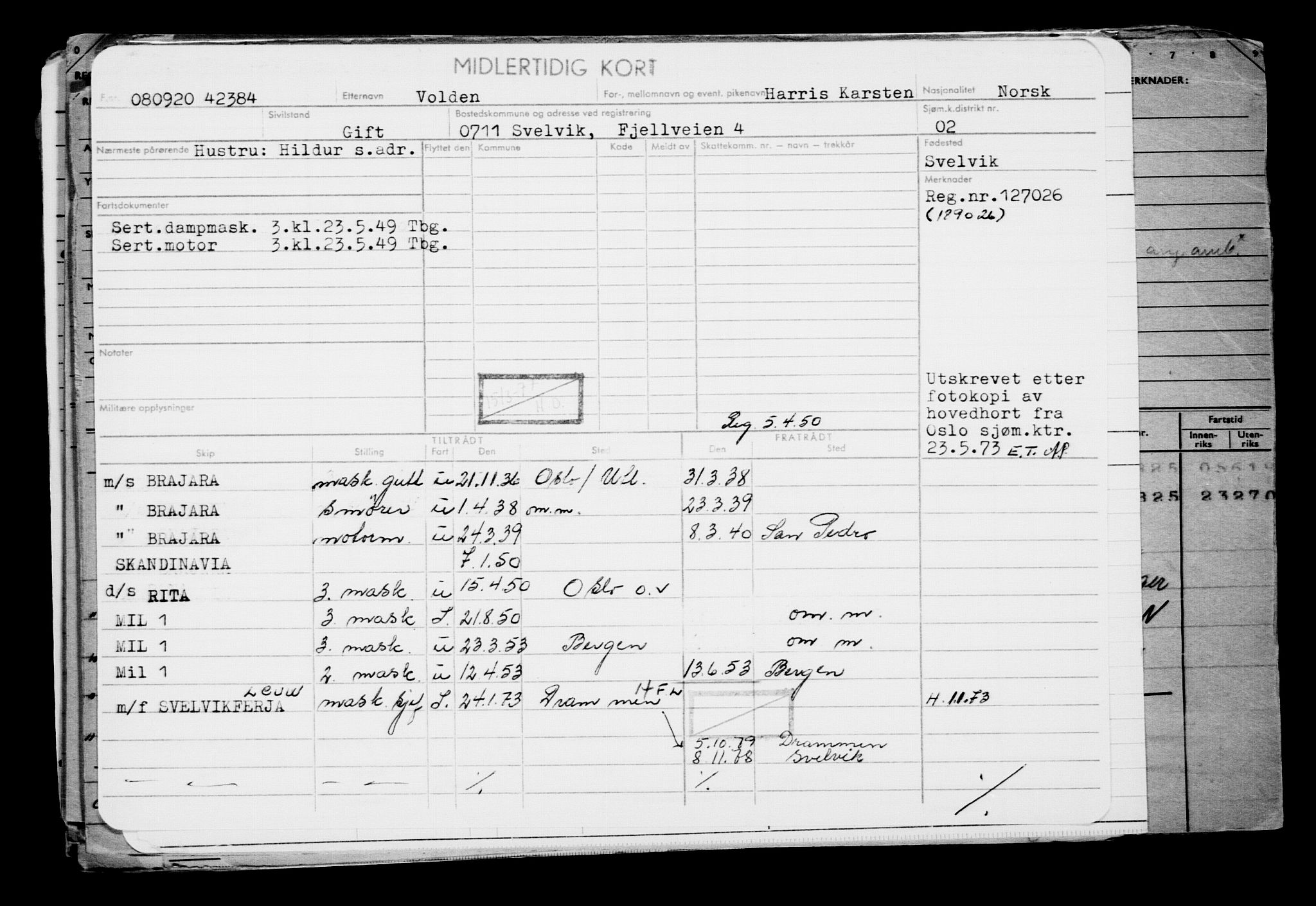 Direktoratet for sjømenn, AV/RA-S-3545/G/Gb/L0185: Hovedkort, 1920, p. 191