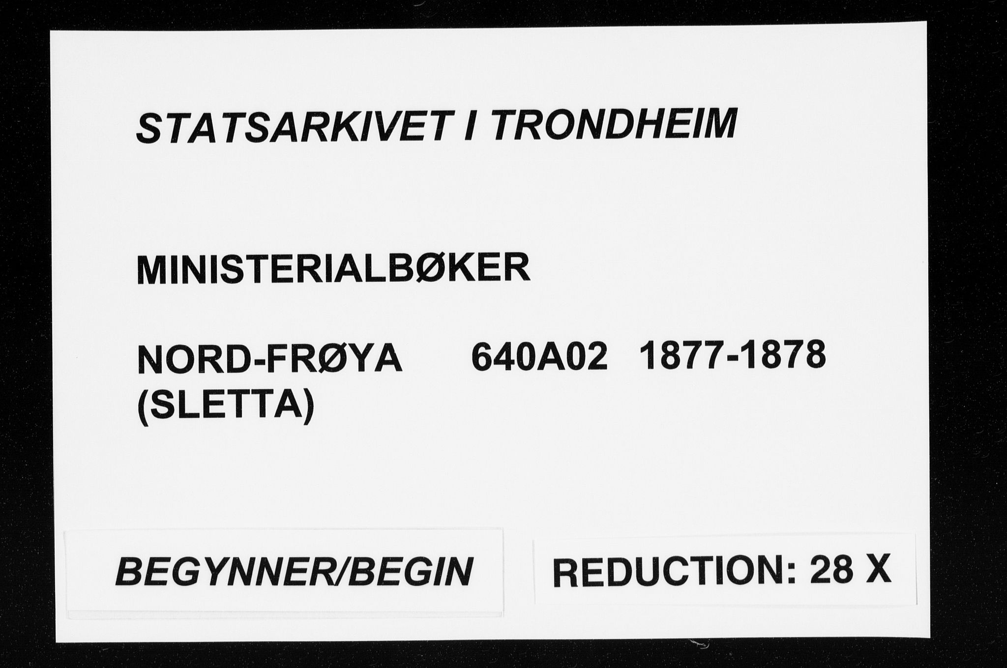 Ministerialprotokoller, klokkerbøker og fødselsregistre - Sør-Trøndelag, SAT/A-1456/640/L0577: Parish register (official) no. 640A02, 1877-1878