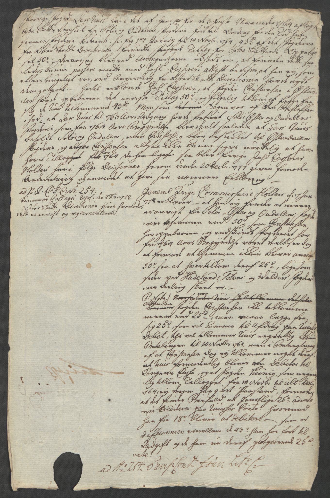 Rentekammeret inntil 1814, Reviderte regnskaper, Fogderegnskap, AV/RA-EA-4092/R14/L0959: Ekstraskatten Solør og Odal, 1763-1770, p. 420