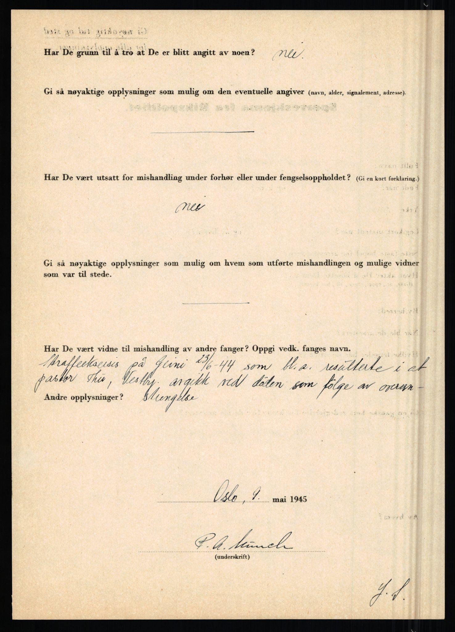 Rikspolitisjefen, AV/RA-S-1560/L/L0012: Mogensen, Øivind - Noraas, Lars, 1940-1945, p. 158