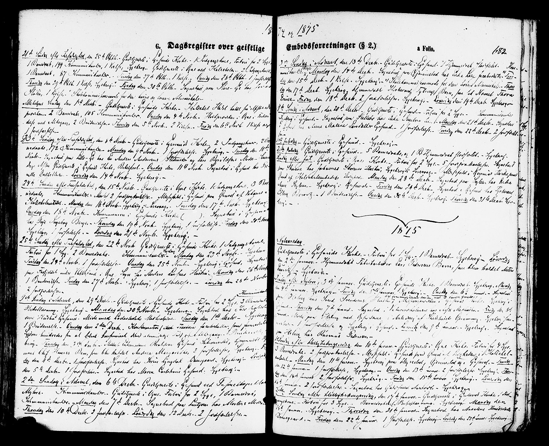 Eigersund sokneprestkontor, SAST/A-101807/S08/L0014: Parish register (official) no. A 13, 1866-1878, p. 682