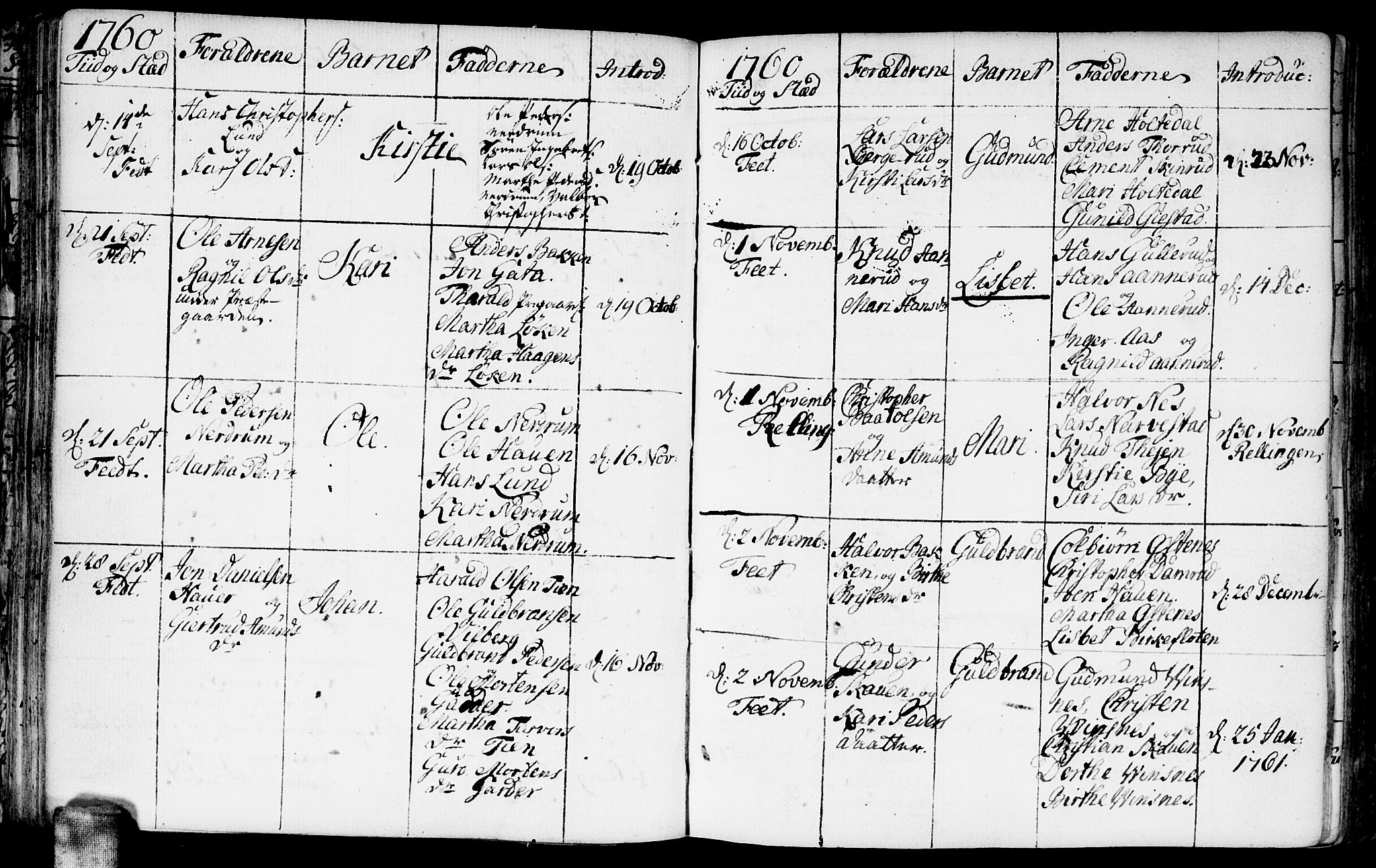 Fet prestekontor Kirkebøker, AV/SAO-A-10370a/F/Fa/L0004: Parish register (official) no. I 4, 1751-1773, p. 56