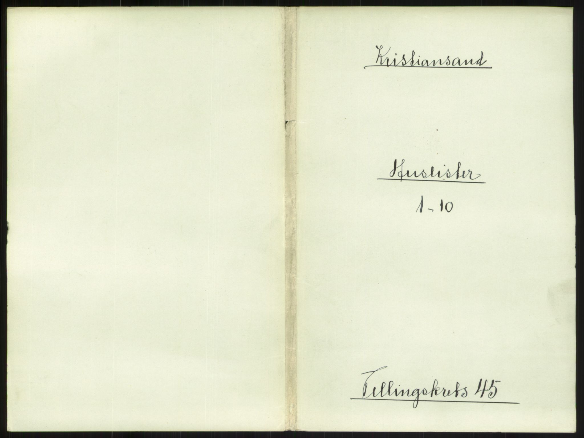 RA, 1891 census for 1001 Kristiansand, 1891, p. 2440