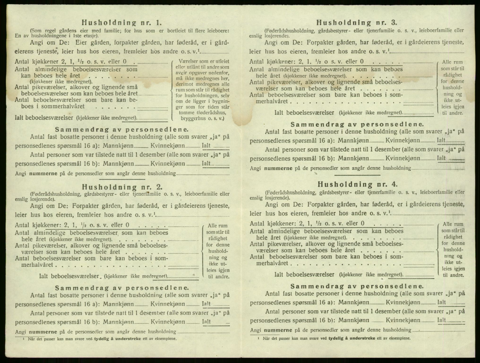 SAKO, 1920 census for Sem, 1920, p. 2099