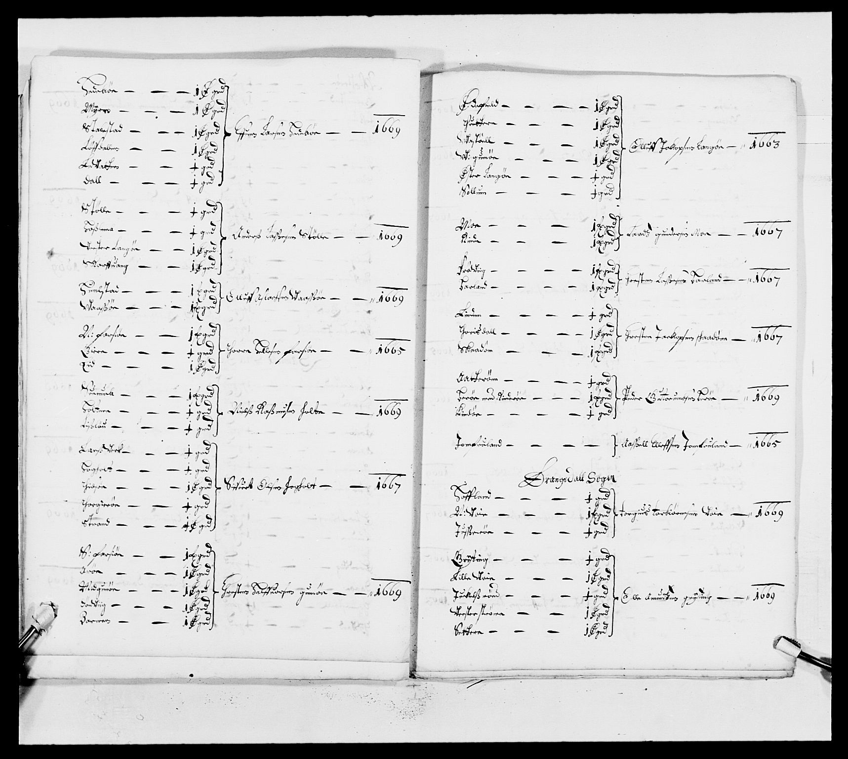 Kommanderende general (KG I) med Det norske krigsdirektorium, AV/RA-EA-5419/E/Ea/L0493: Smålenske regiment, 1643-1694, p. 259