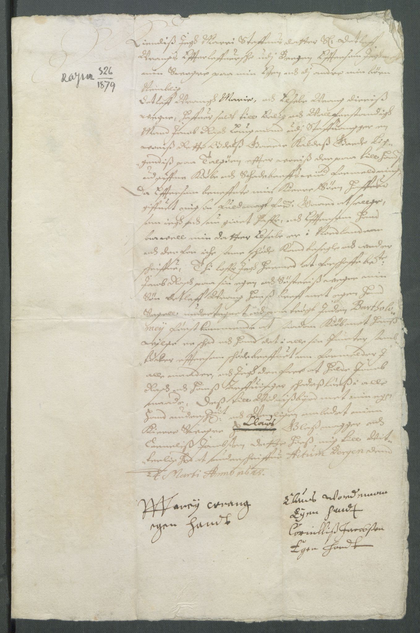 Riksarkivets diplomsamling, AV/RA-EA-5965/F02/L0161: Dokumenter, 1648, p. 41