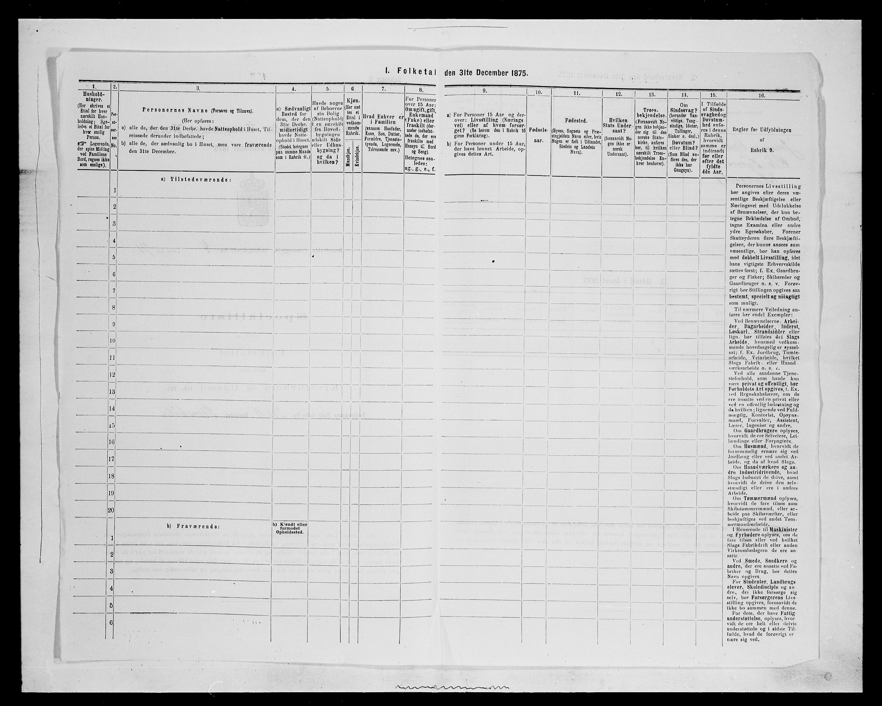 SAH, 1875 census for 0422P Brandval, 1875, p. 717