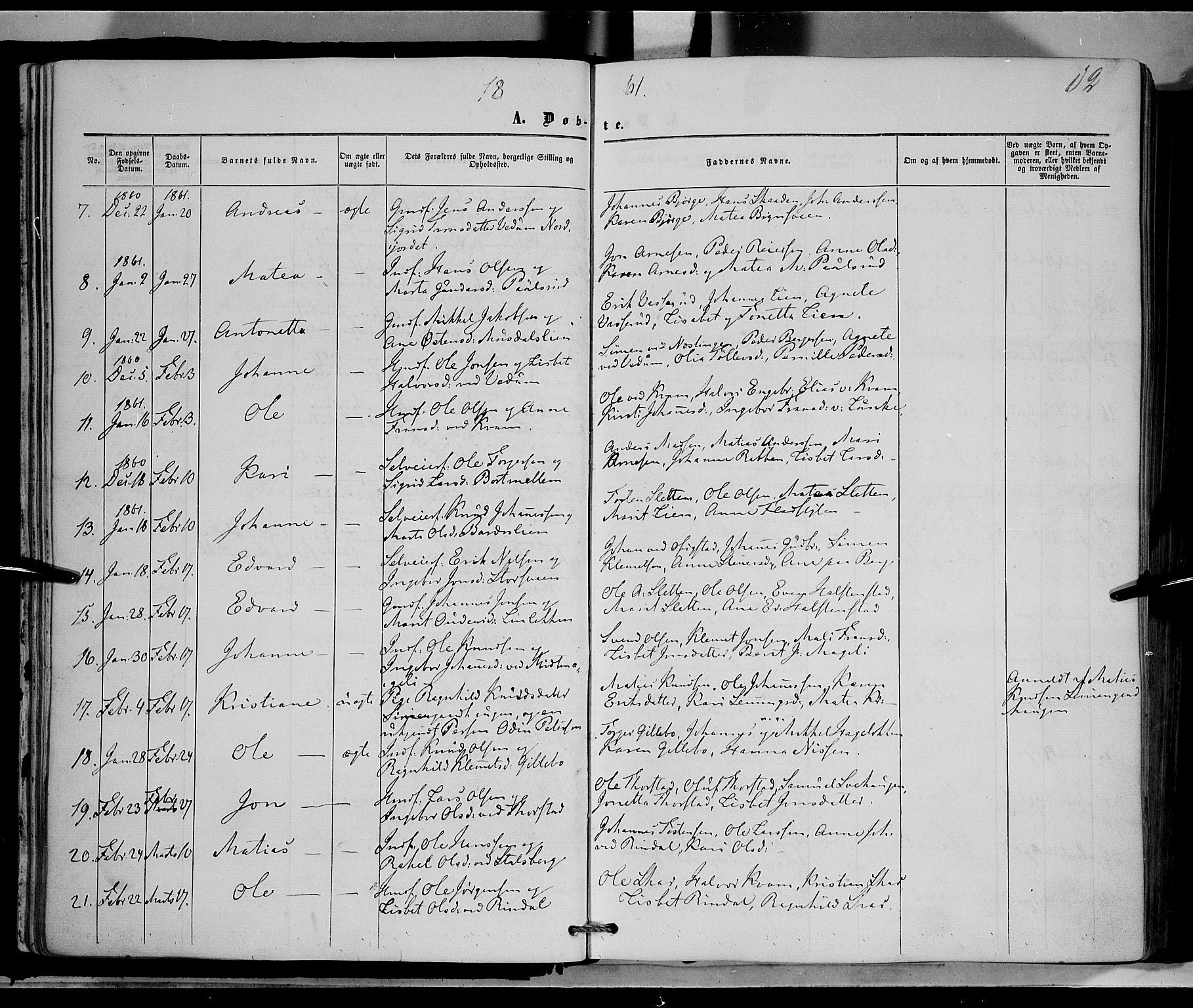 Øyer prestekontor, SAH/PREST-084/H/Ha/Haa/L0006: Parish register (official) no. 6, 1858-1874, p. 32