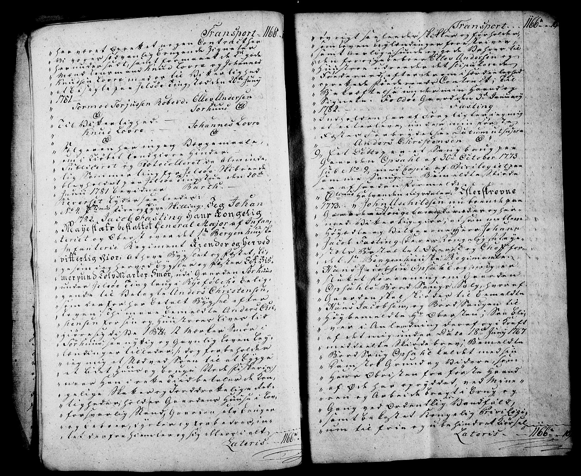 Forsvaret, Generalauditøren, AV/RA-RAFA-1772/F/Fj/Fja/L0008: --, 1751-1823, p. 242