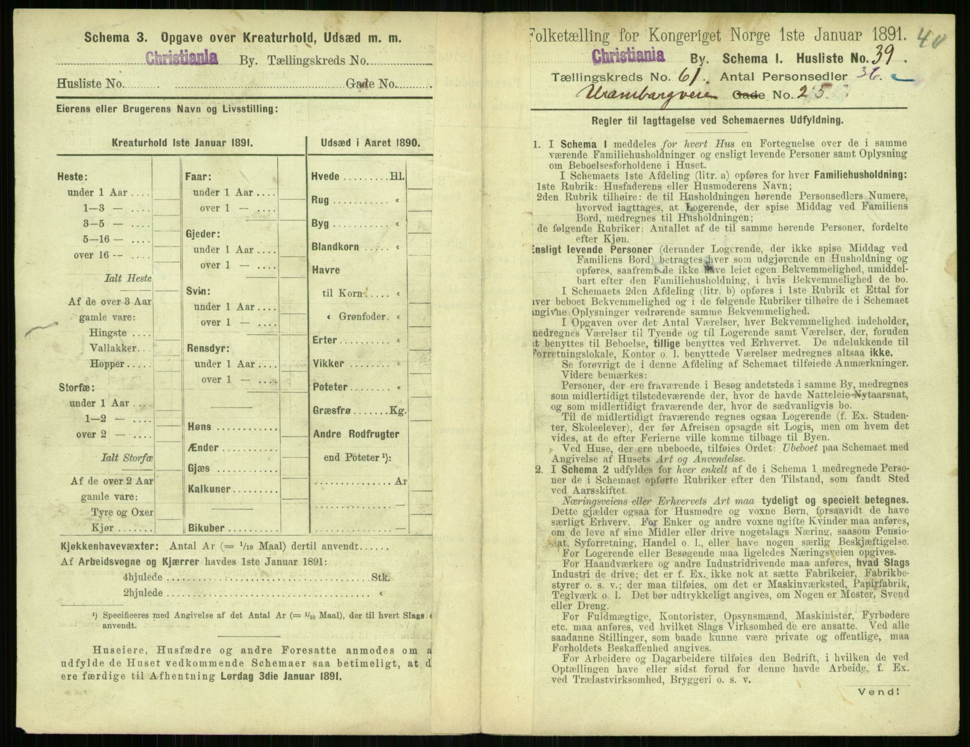 RA, 1891 census for 0301 Kristiania, 1891, p. 32397