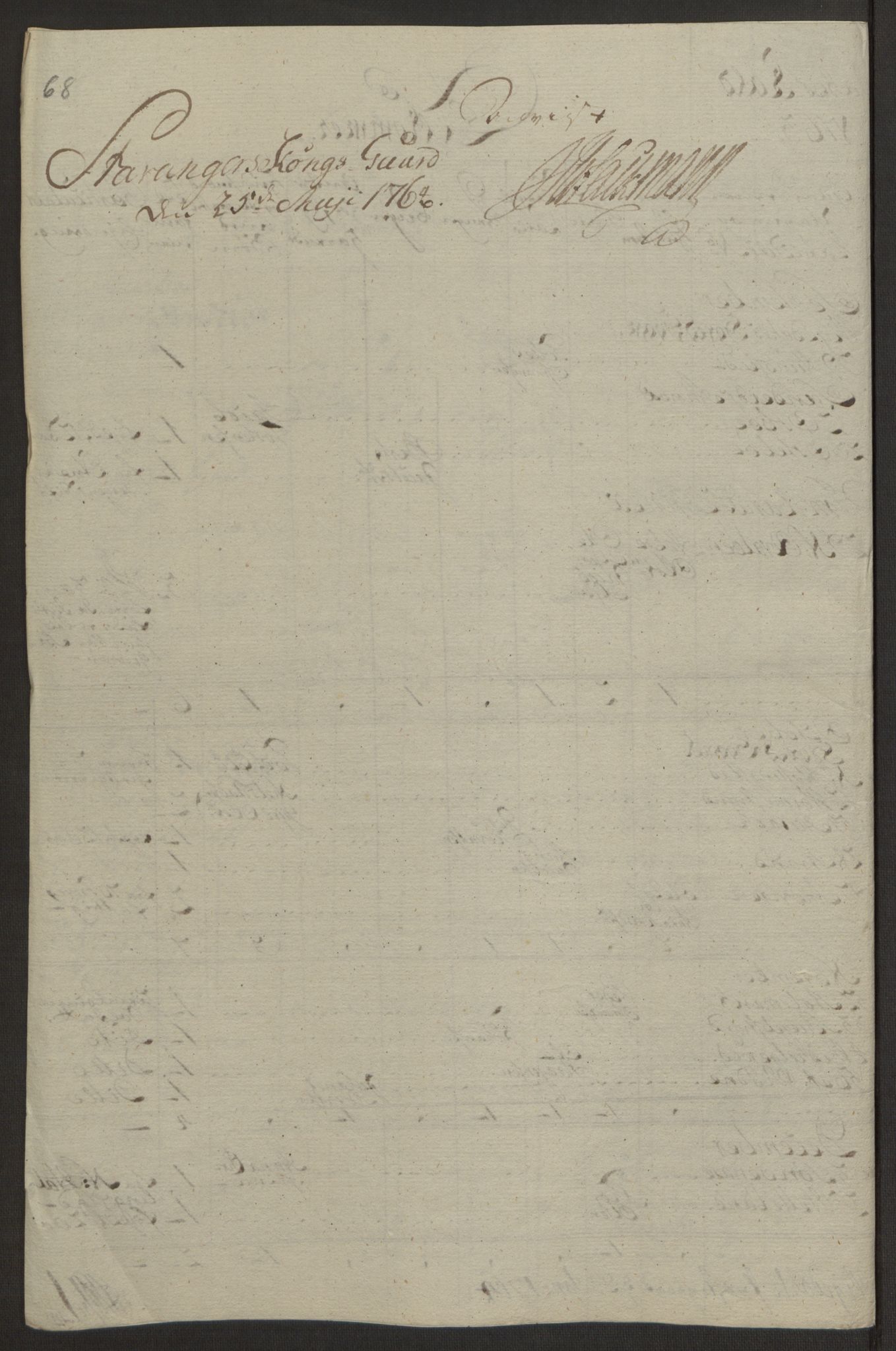 Rentekammeret inntil 1814, Realistisk ordnet avdeling, AV/RA-EA-4070/Ol/L0016a: [Gg 10]: Ekstraskatten, 23.09.1762. Ryfylke, 1762-1768, p. 148