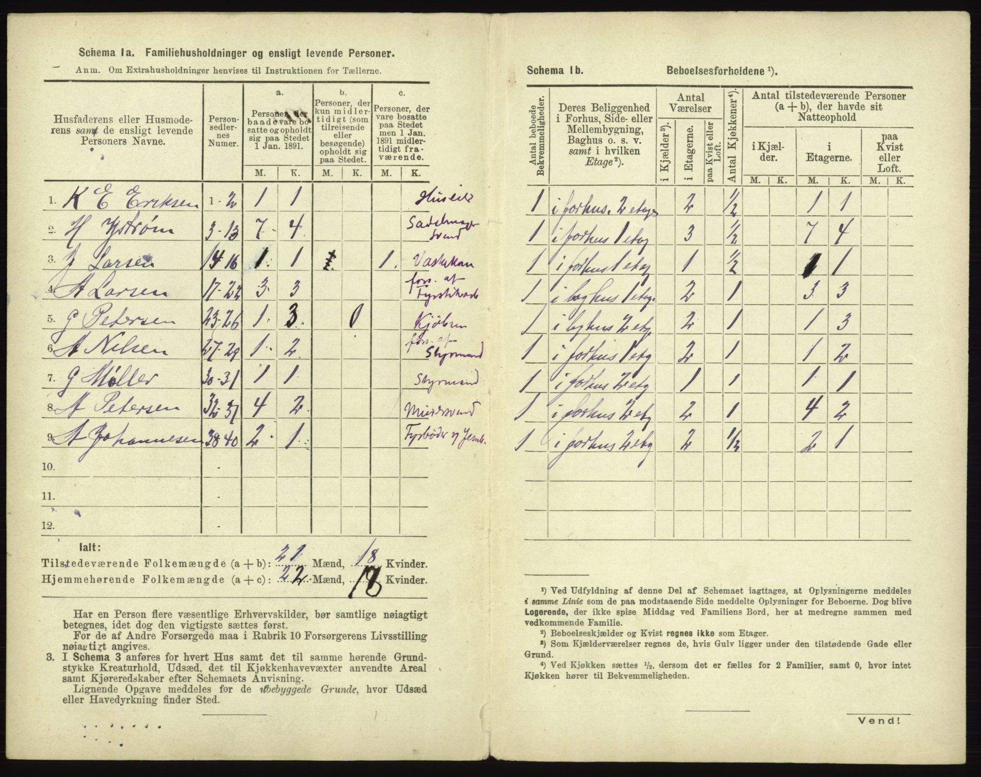 RA, 1891 census for 0101 Fredrikshald, 1891, p. 637