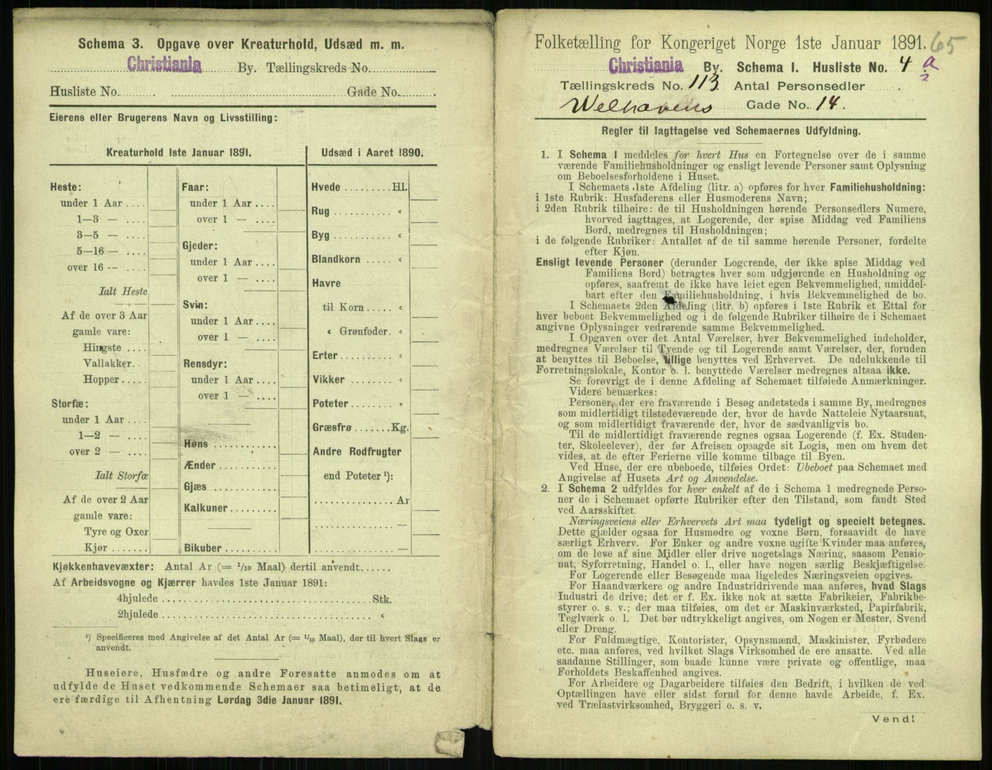 RA, 1891 census for 0301 Kristiania, 1891, p. 59791