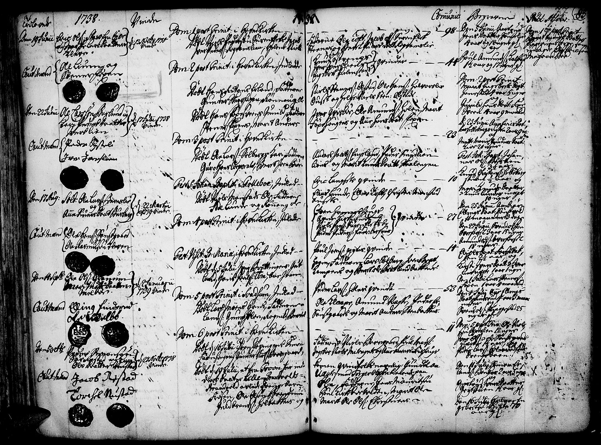 Gausdal prestekontor, AV/SAH-PREST-090/H/Ha/Haa/L0002: Parish register (official) no. 2, 1729-1757, p. 77