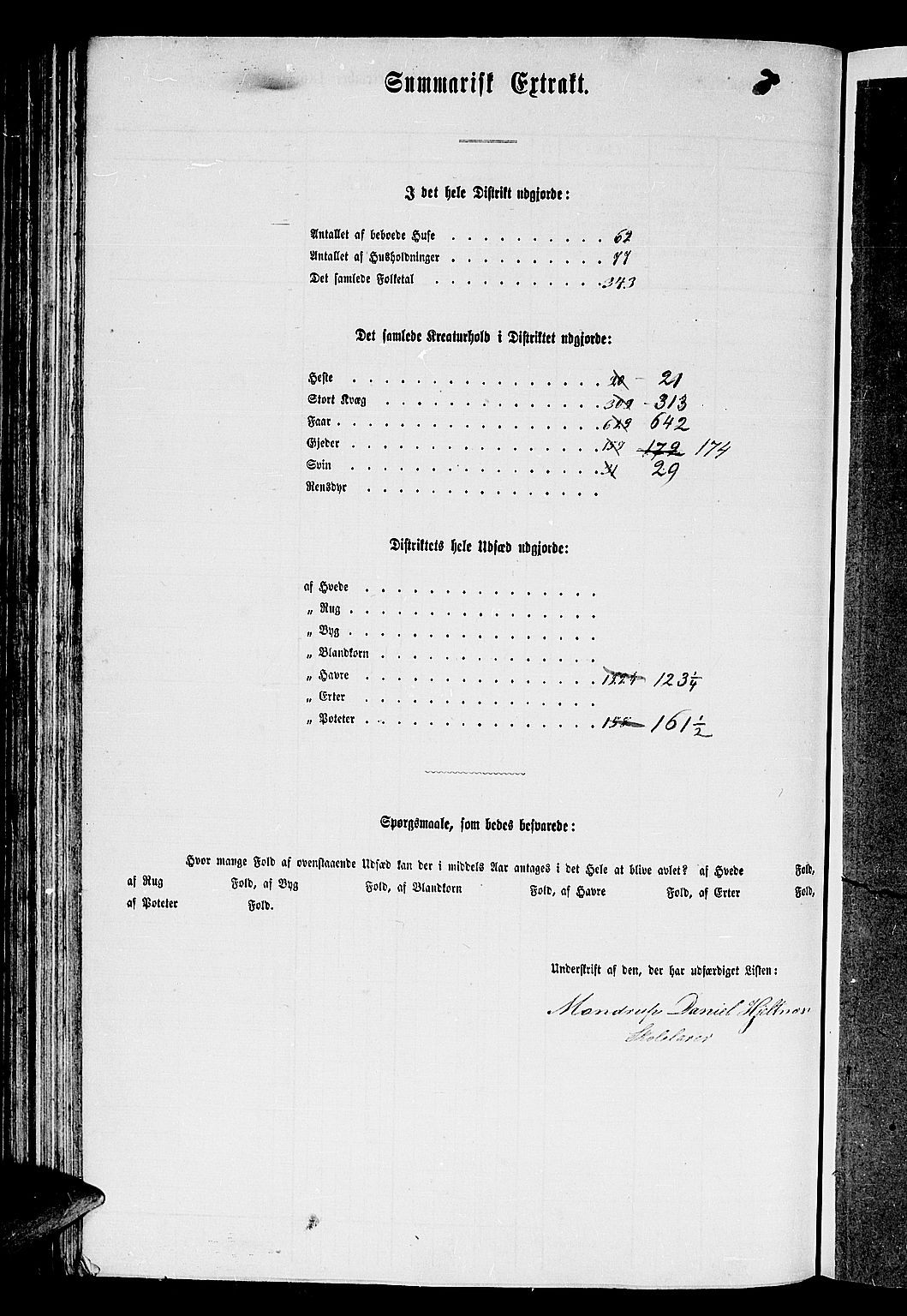 RA, 1865 census for Tysnes, 1865, p. 93