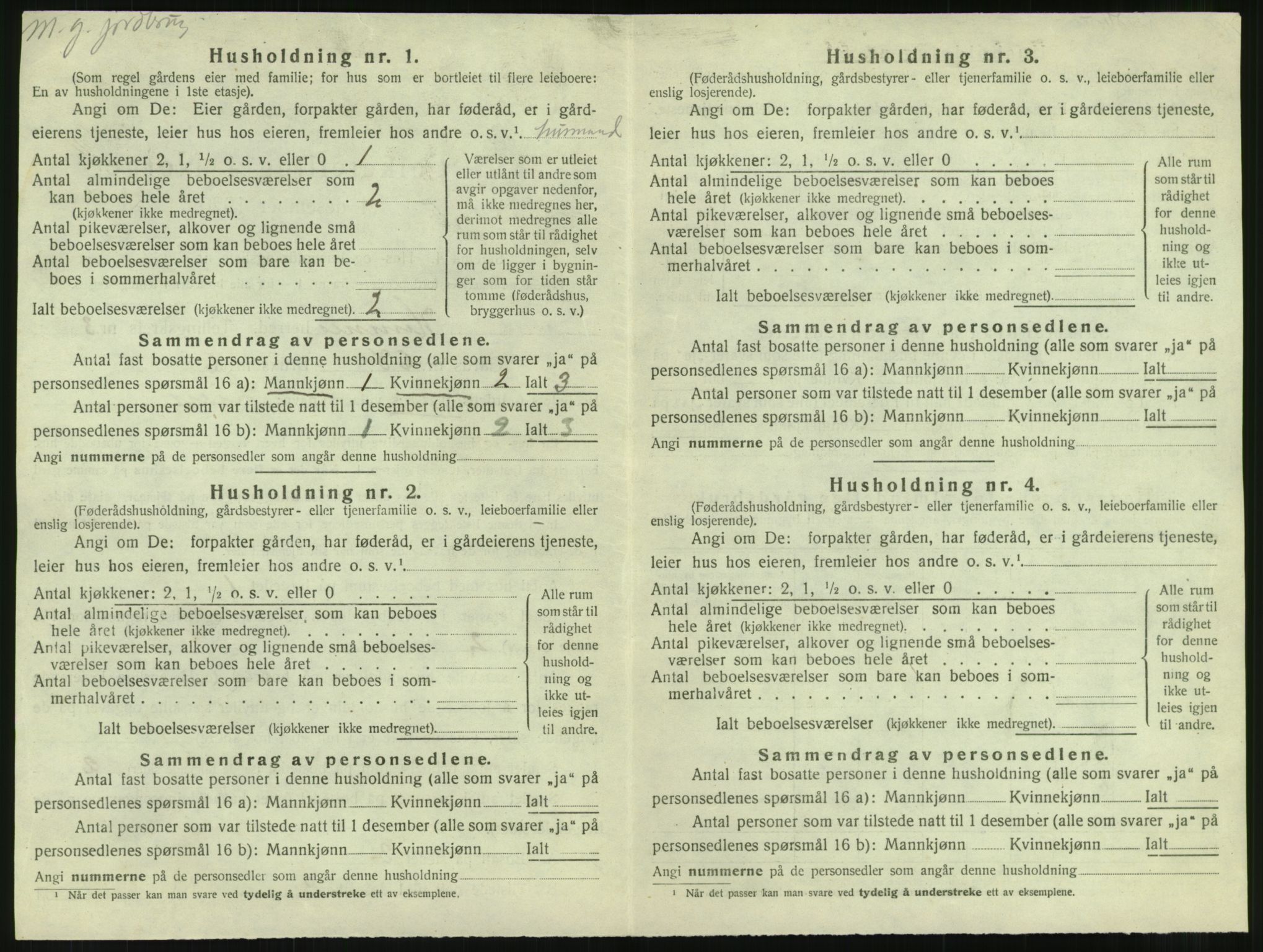 SAT, 1920 census for Hemnes, 1920, p. 613