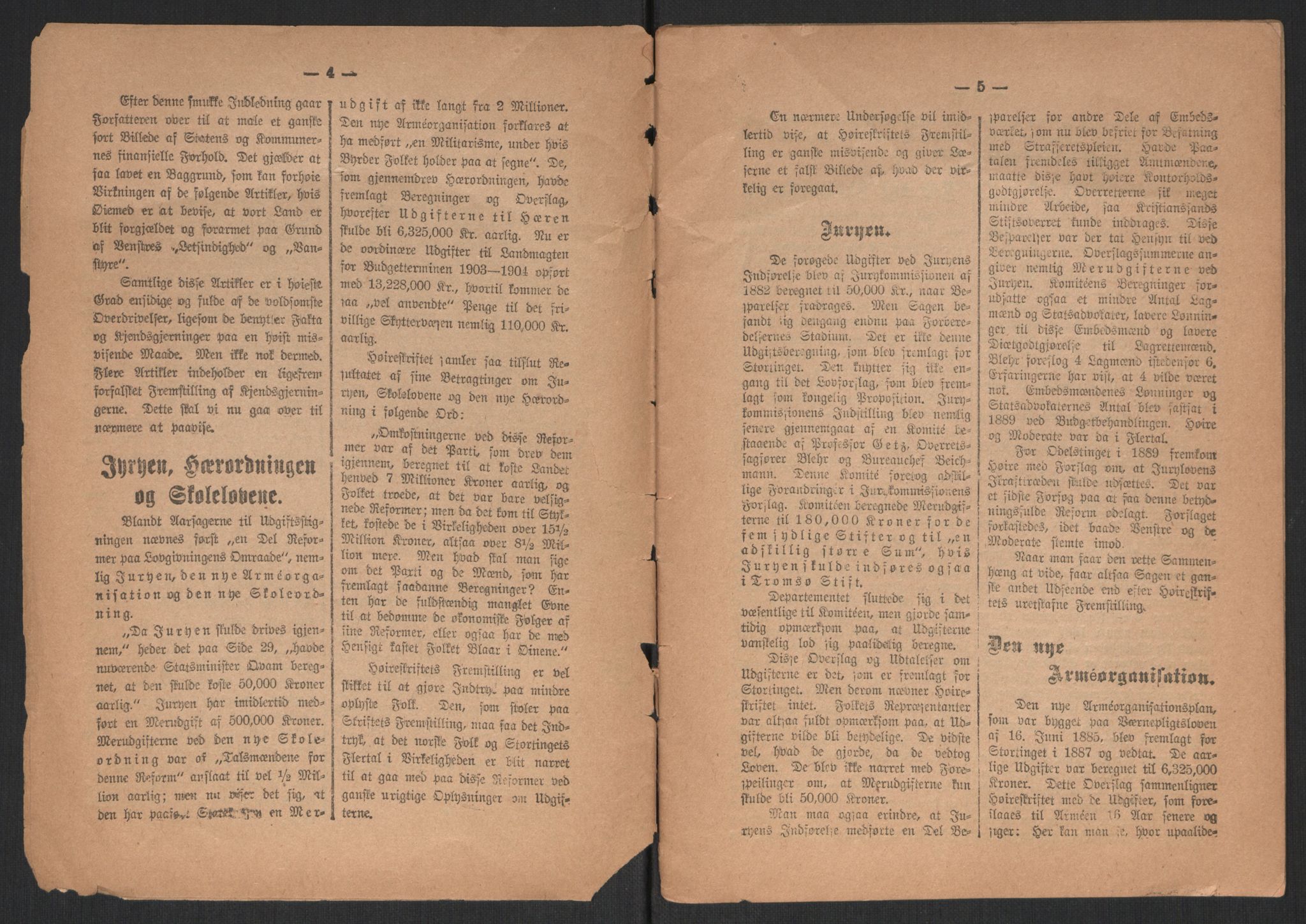 Venstres Hovedorganisasjon, RA/PA-0876/X/L0001: De eldste skrifter, 1860-1936, p. 800