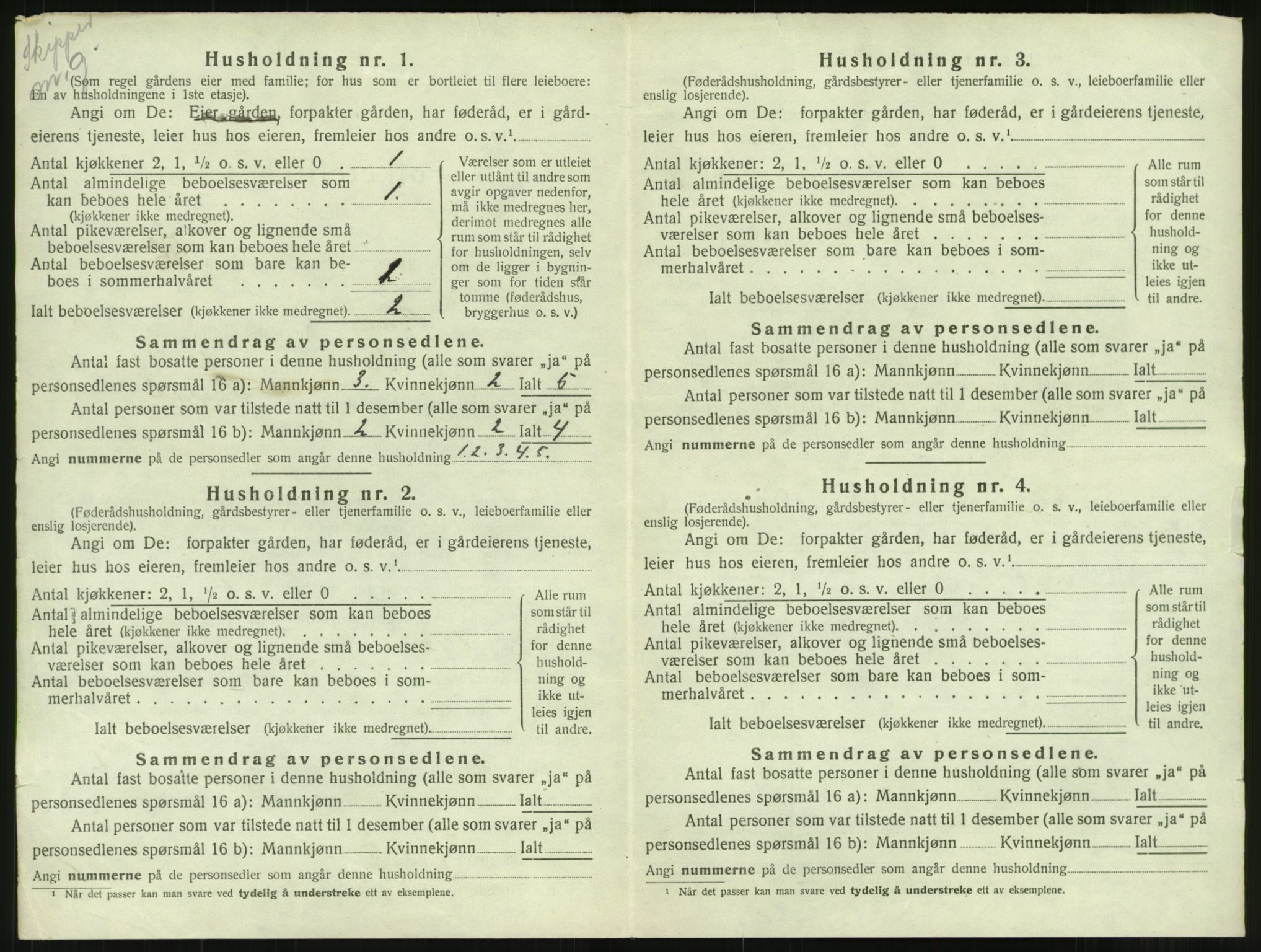 SAT, 1920 census for Bud, 1920, p. 131