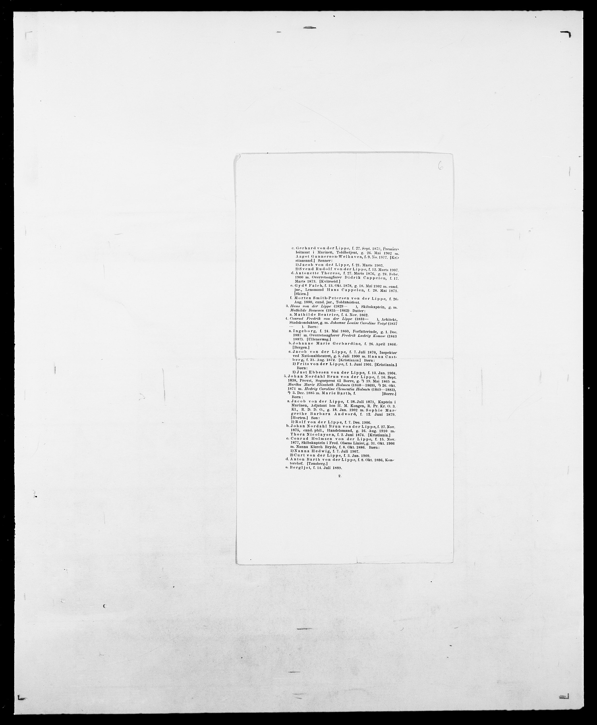 Delgobe, Charles Antoine - samling, SAO/PAO-0038/D/Da/L0023: Lau - Lirvyn, p. 691