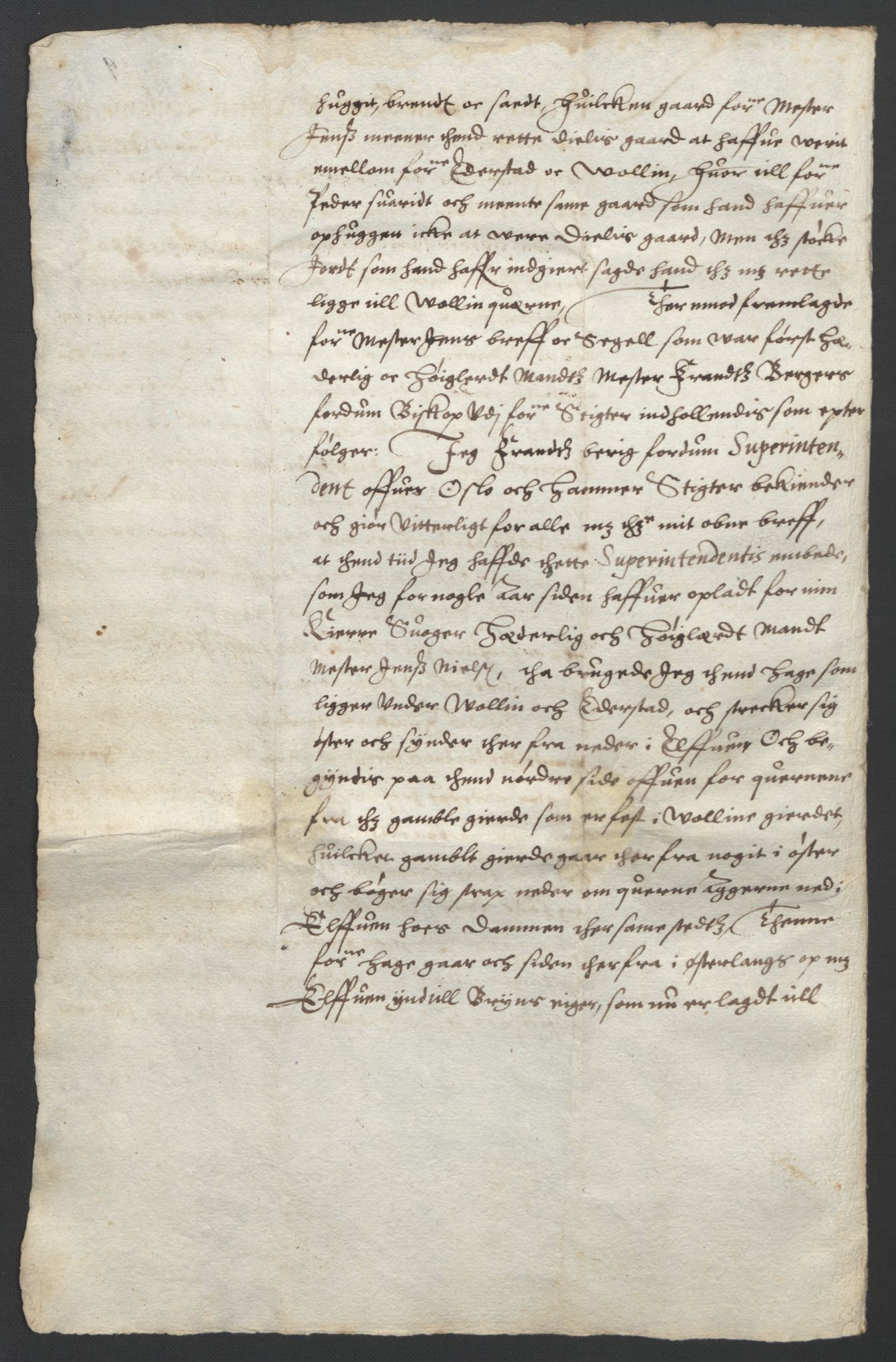 Oslo stiftsdireksjon, AV/SAO-A-11085/G/Gb/L0001: Bispestolens dokumenter, 1584-1612, p. 41