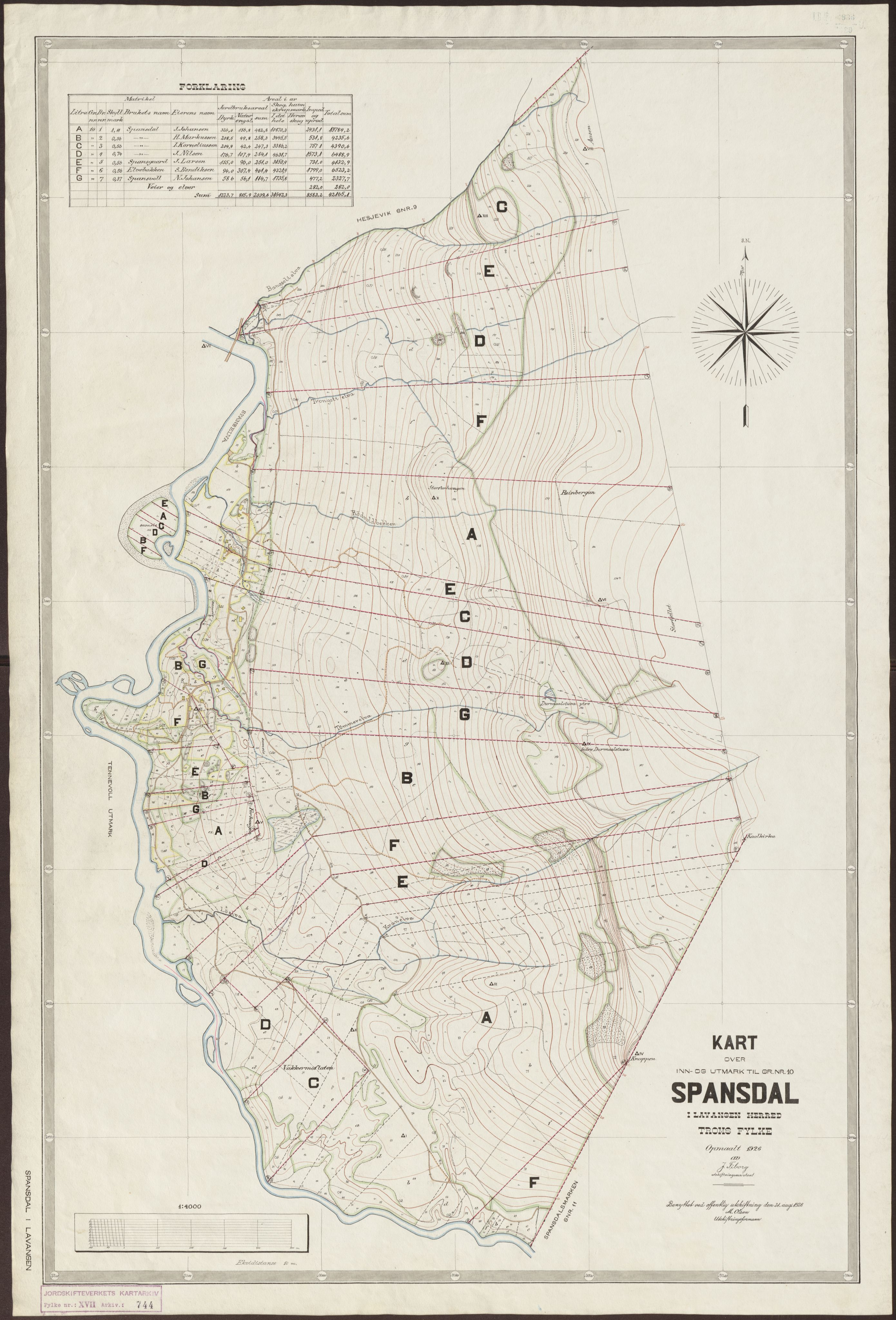 Jordskifteverkets kartarkiv, RA/S-3929/T, 1859-1988, p. 874