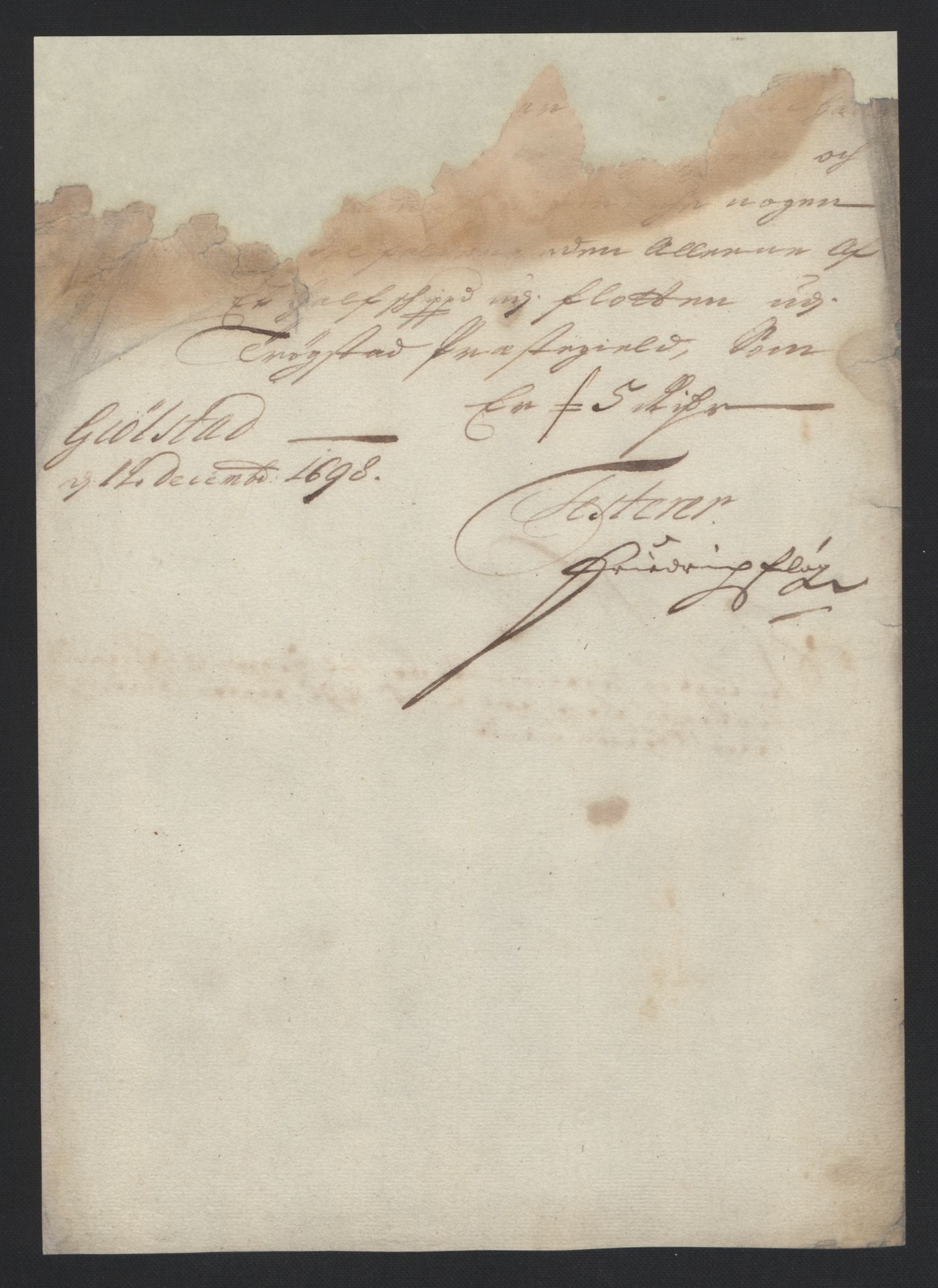 Rentekammeret inntil 1814, Reviderte regnskaper, Fogderegnskap, AV/RA-EA-4092/R07/L0288: Fogderegnskap Rakkestad, Heggen og Frøland, 1698, p. 20