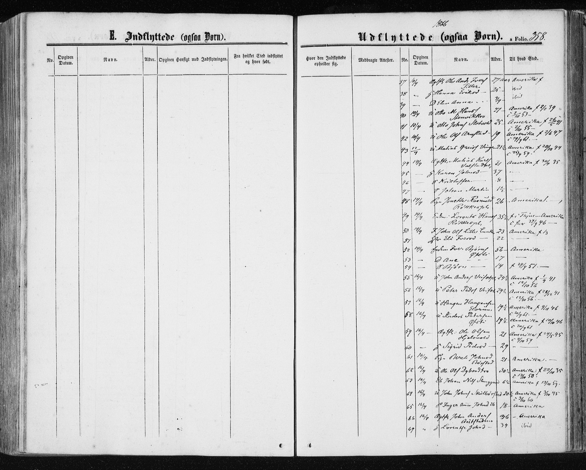 Ministerialprotokoller, klokkerbøker og fødselsregistre - Nord-Trøndelag, SAT/A-1458/709/L0075: Parish register (official) no. 709A15, 1859-1870, p. 358