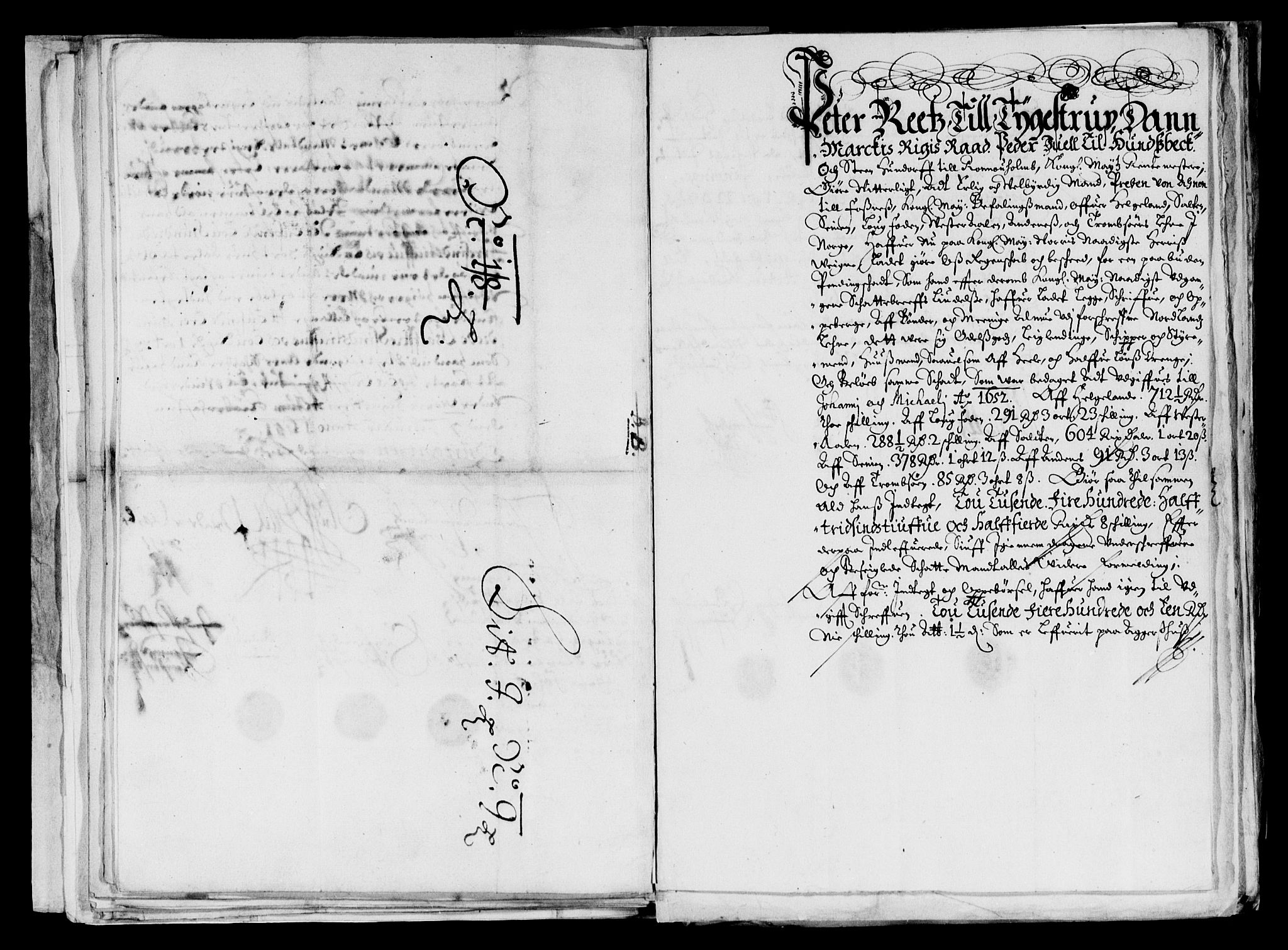 Rentekammeret inntil 1814, Reviderte regnskaper, Lensregnskaper, AV/RA-EA-5023/R/Rb/Rbz/L0038: Nordlandenes len, 1646-1661