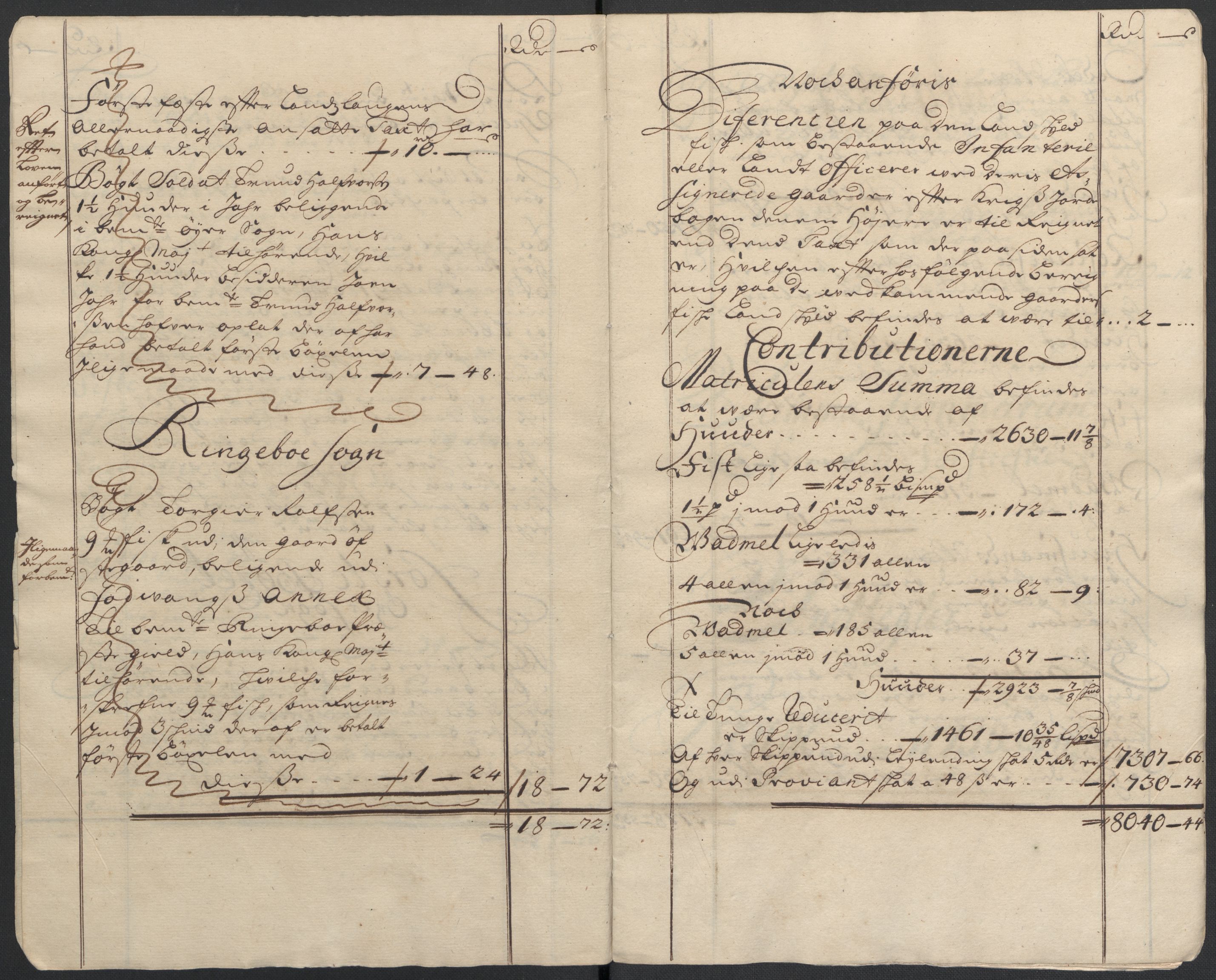 Rentekammeret inntil 1814, Reviderte regnskaper, Fogderegnskap, AV/RA-EA-4092/R17/L1179: Fogderegnskap Gudbrandsdal, 1708-1710, p. 6