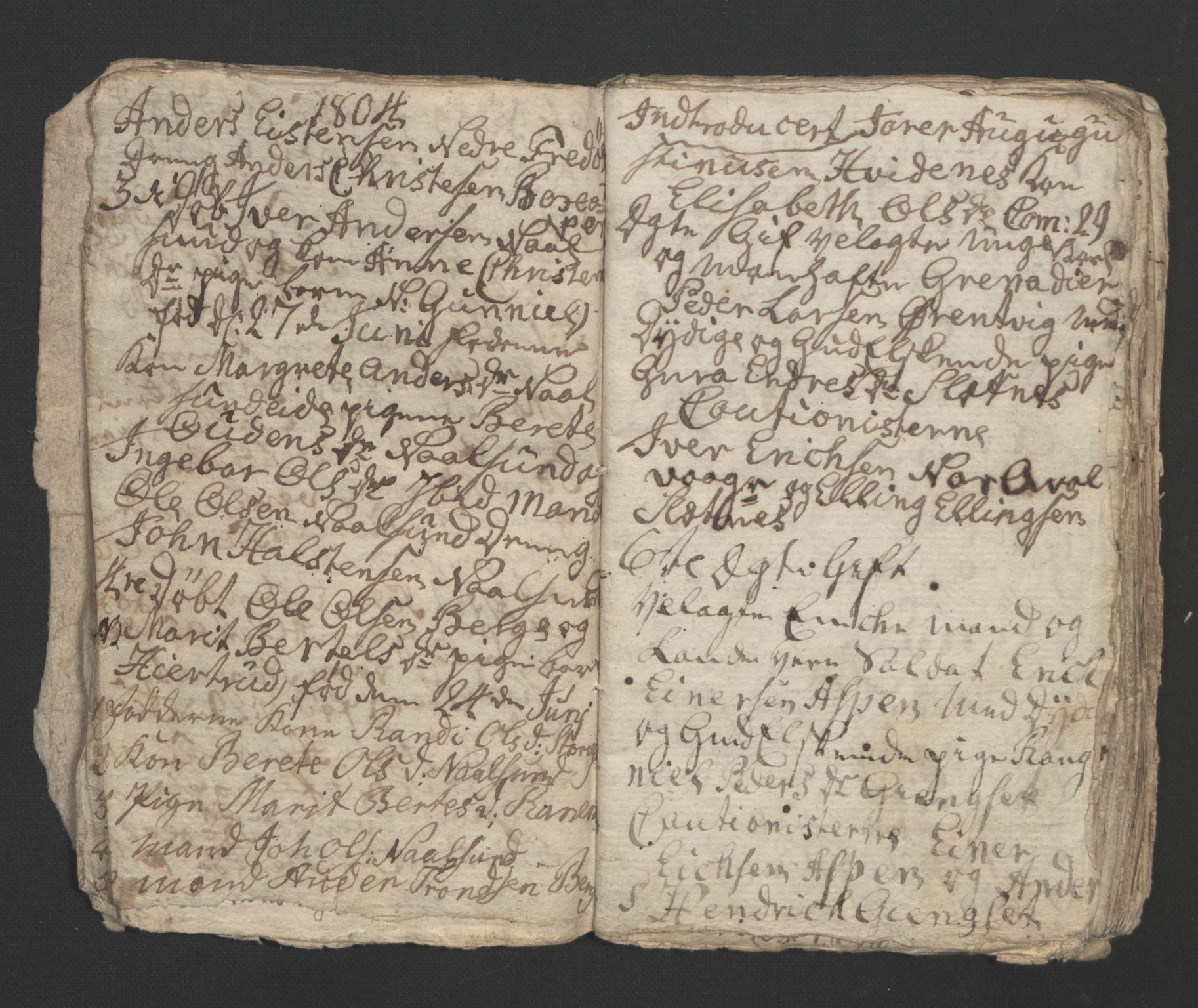 Ministerialprotokoller, klokkerbøker og fødselsregistre - Møre og Romsdal, AV/SAT-A-1454/573/L0874: Parish register (copy) no. 573C02, 1803-1811