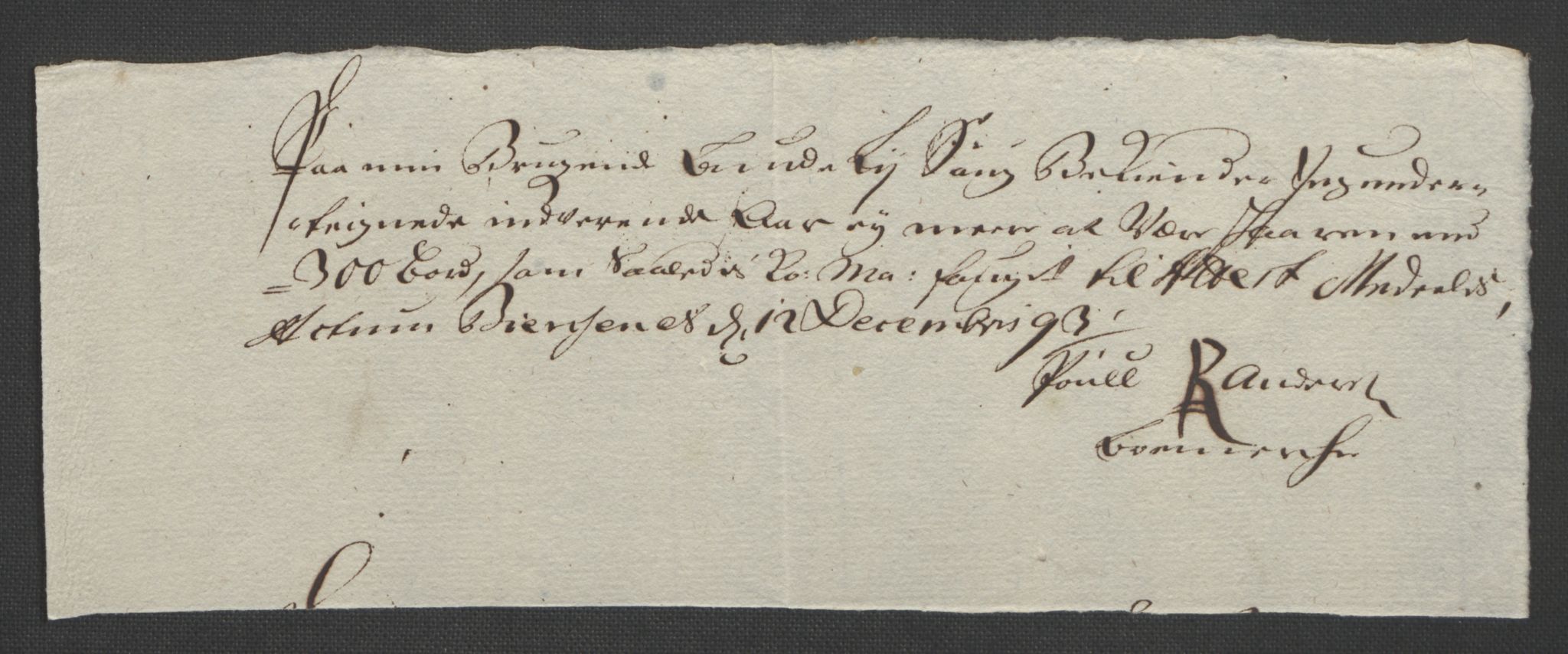 Rentekammeret inntil 1814, Reviderte regnskaper, Fogderegnskap, AV/RA-EA-4092/R48/L2974: Fogderegnskap Sunnhordland og Hardanger, 1693, p. 80