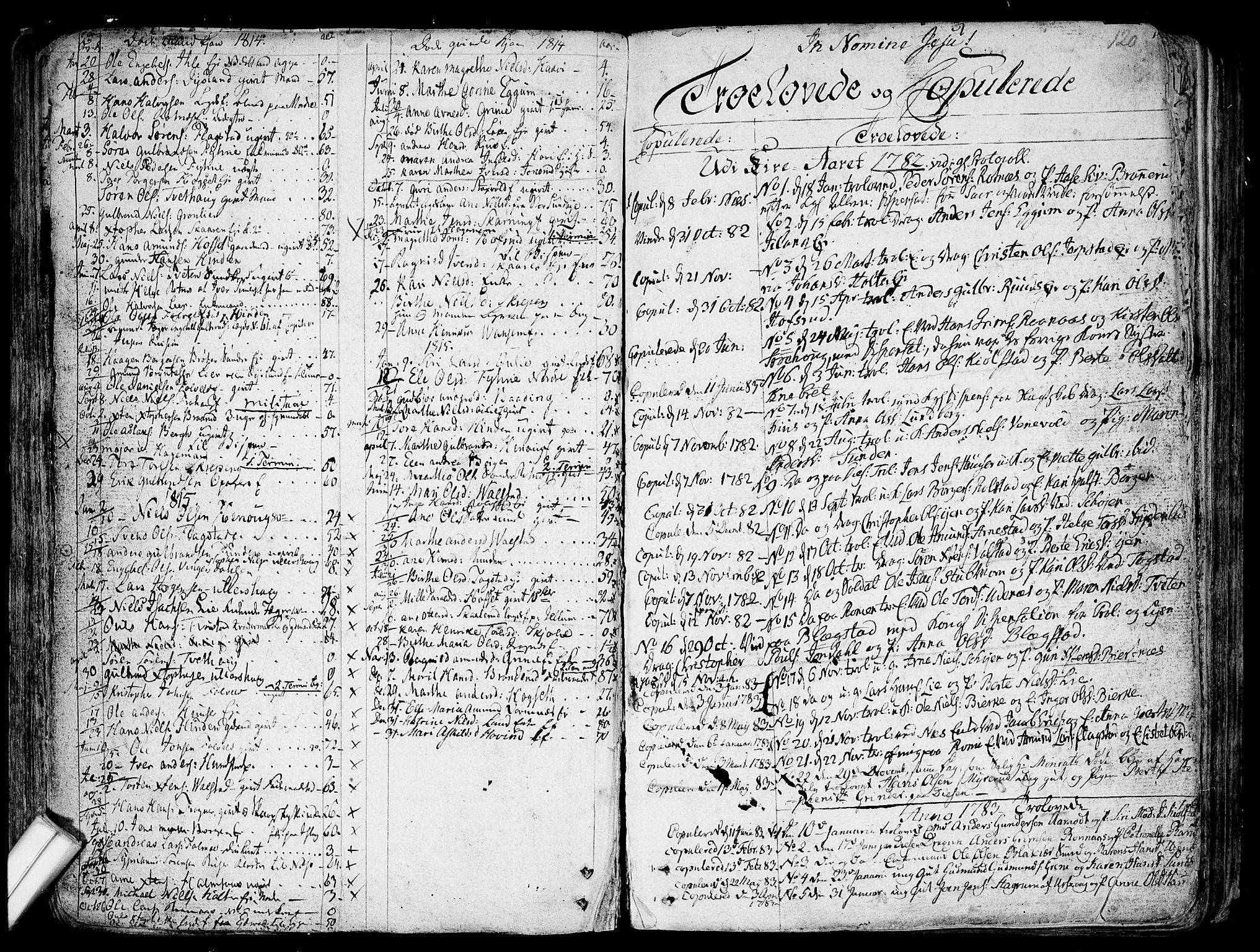 Nes prestekontor Kirkebøker, SAO/A-10410/F/Fa/L0004: Parish register (official) no. I 4, 1781-1816, p. 120