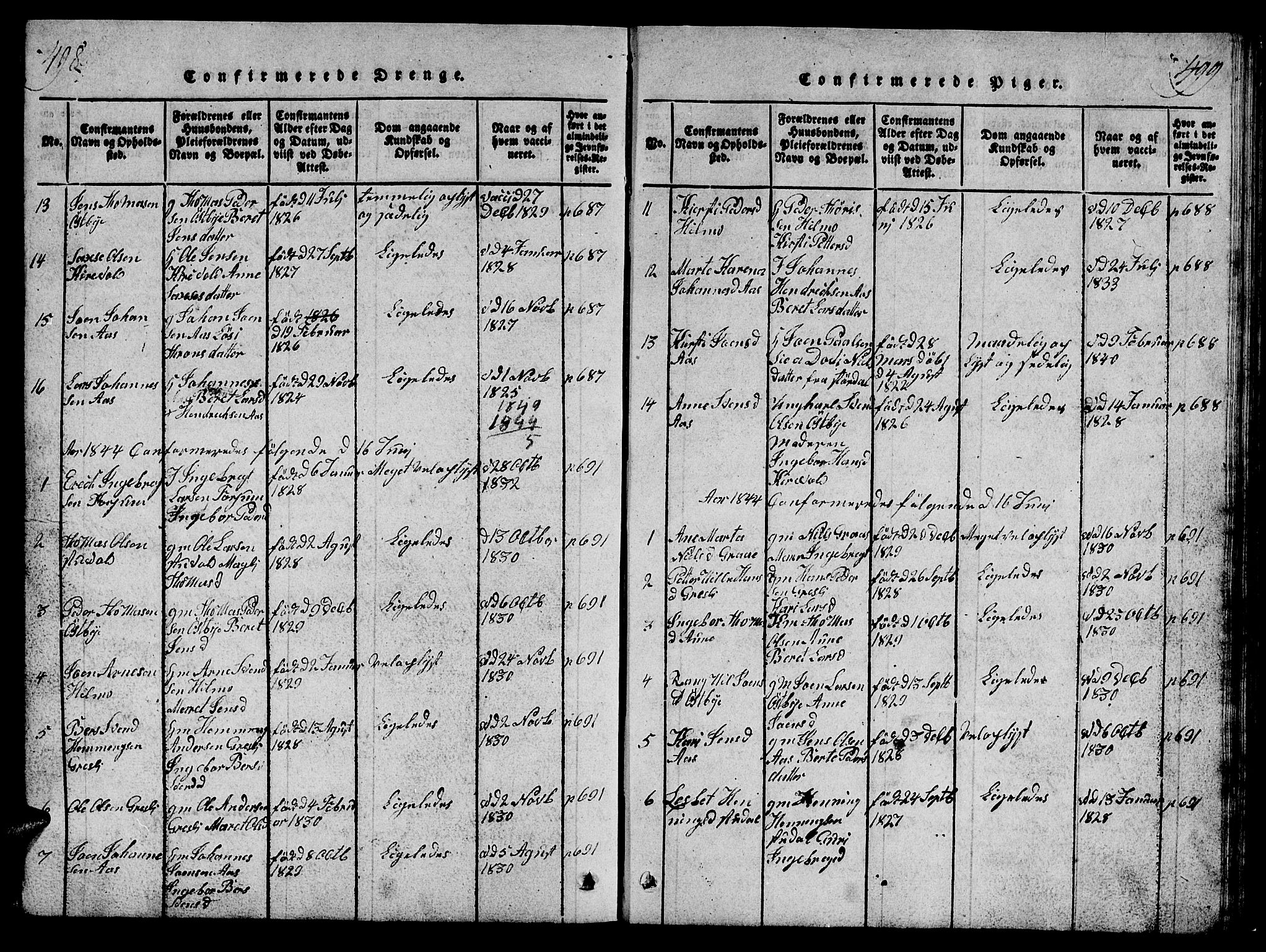 Ministerialprotokoller, klokkerbøker og fødselsregistre - Sør-Trøndelag, SAT/A-1456/698/L1164: Parish register (copy) no. 698C01, 1816-1861, p. 498-499