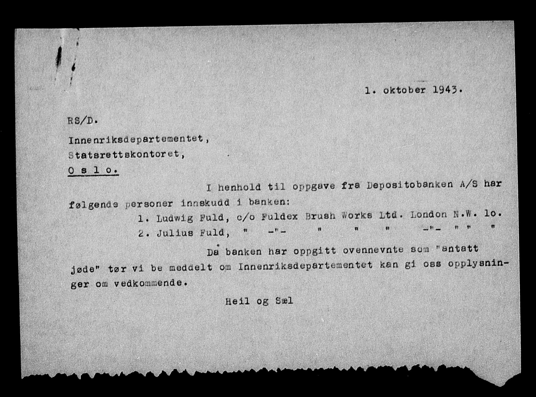 Justisdepartementet, Tilbakeføringskontoret for inndratte formuer, AV/RA-S-1564/H/Hc/Hcc/L0936: --, 1945-1947, p. 610