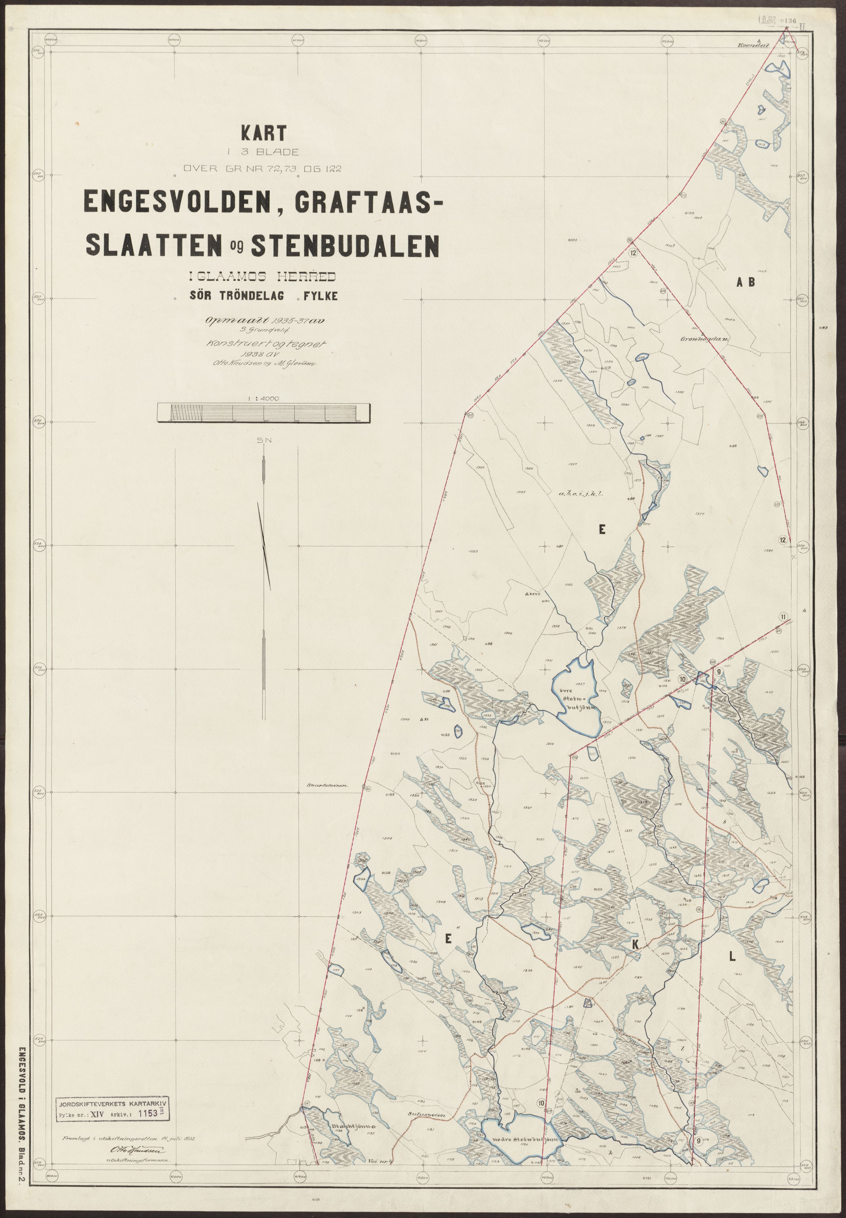 Jordskifteverkets kartarkiv, RA/S-3929/T, 1859-1988, p. 1829