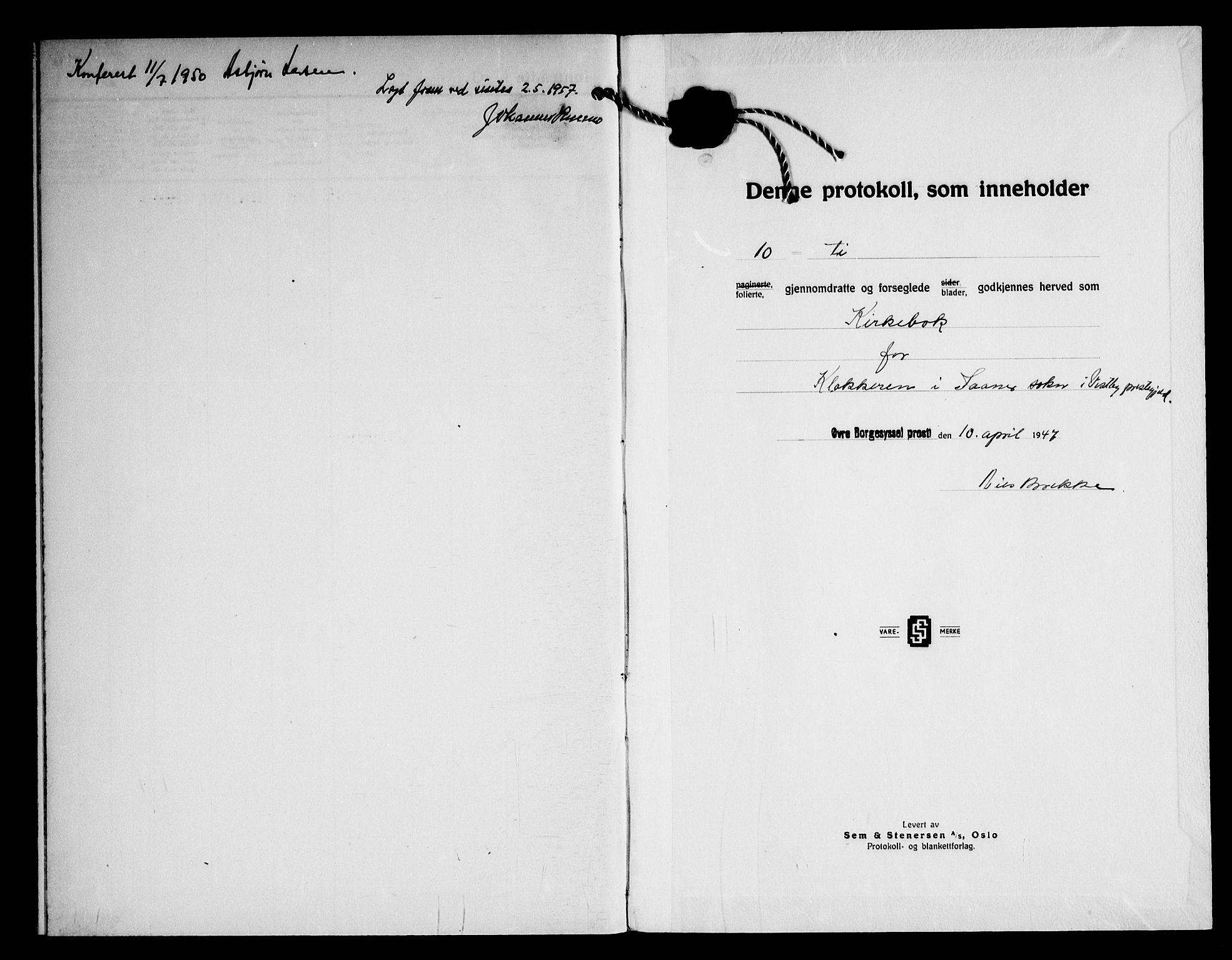 Vestby prestekontor Kirkebøker, SAO/A-10893/G/Gc/L0007: Parish register (copy) no. III 7, 1943-1946