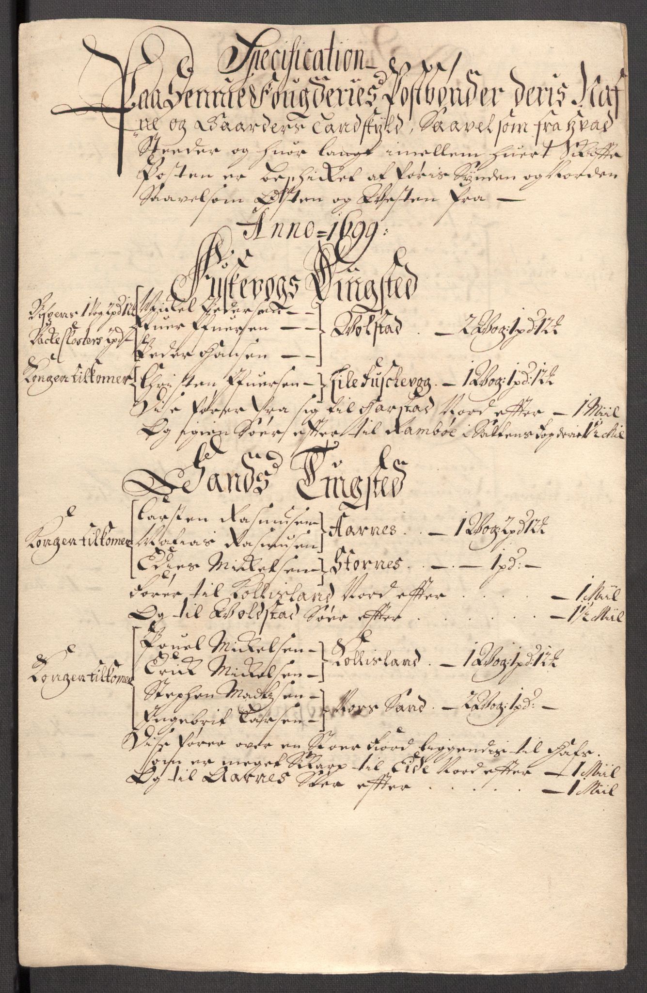 Rentekammeret inntil 1814, Reviderte regnskaper, Fogderegnskap, RA/EA-4092/R68/L4754: Fogderegnskap Senja og Troms, 1697-1699, p. 360