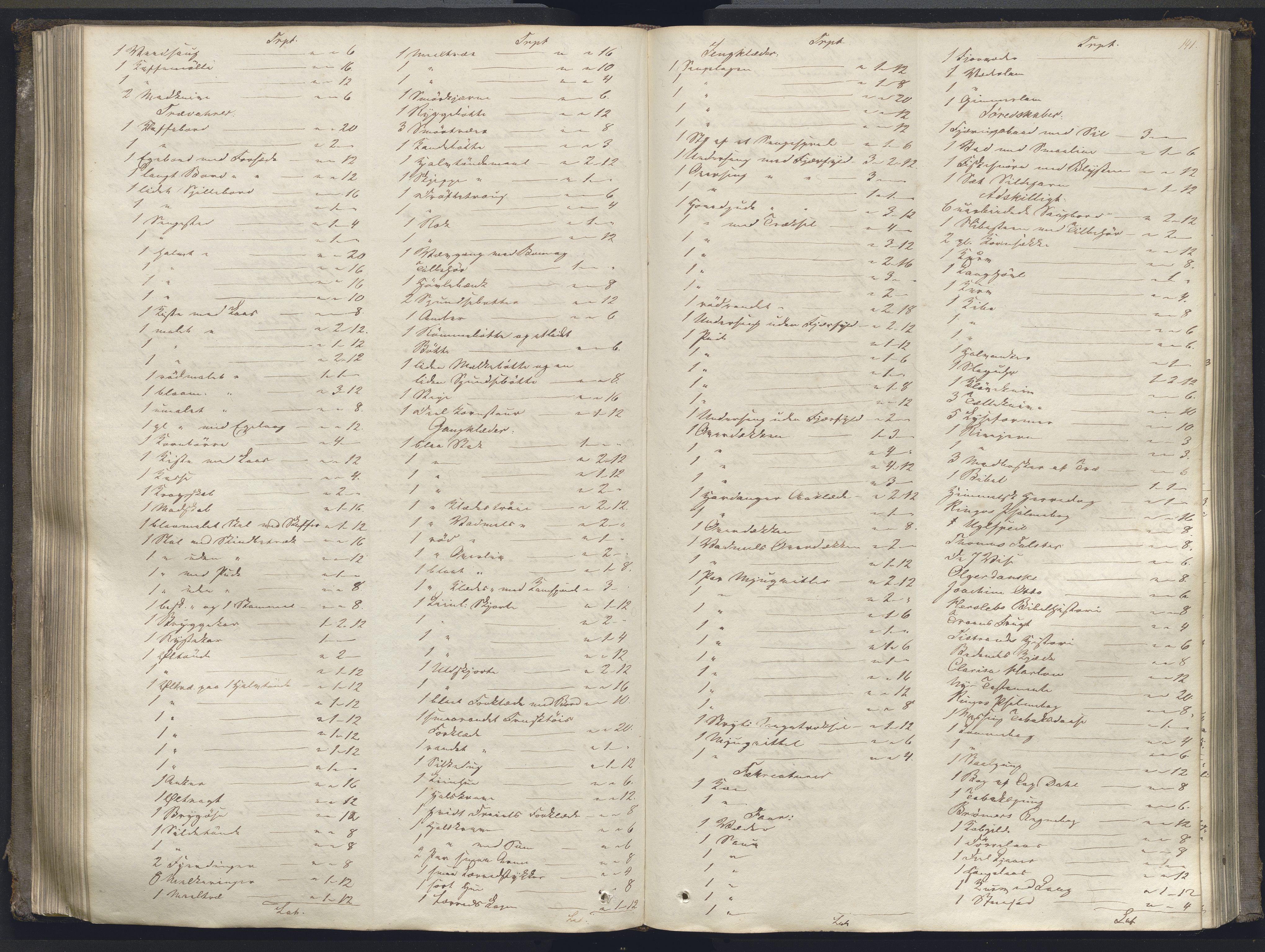 Nordhordland sorenskrivar, SAB/A-2901/1/H/Hb/L0002: Registreringsprotokollar, 1845-1846, p. 141