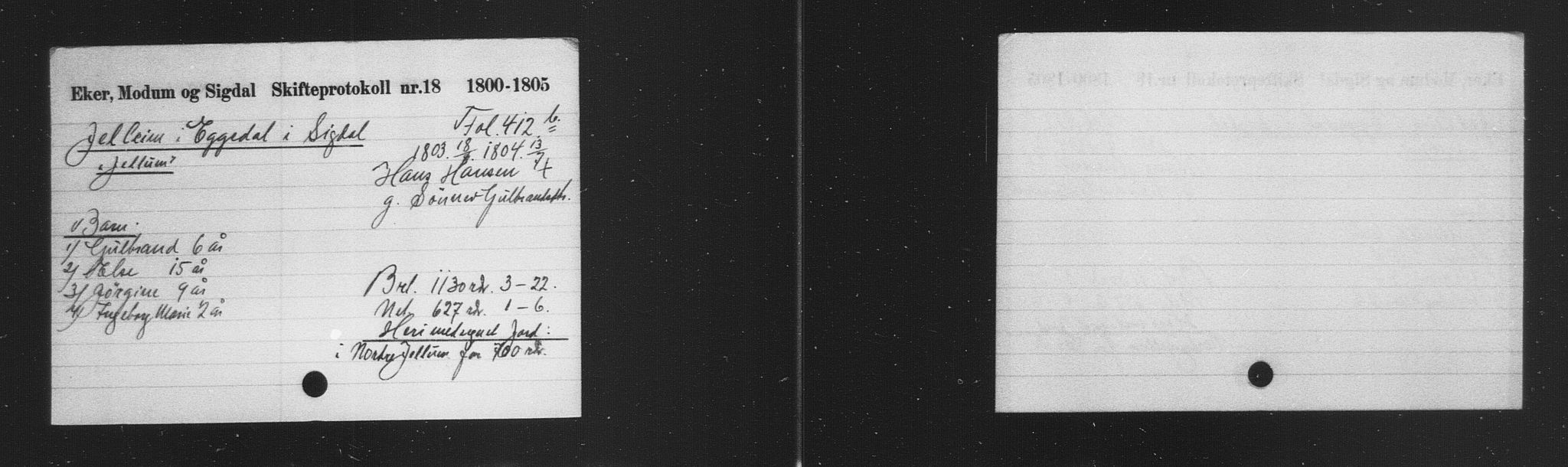 Eiker, Modum og Sigdal sorenskriveri, AV/SAKO-A-123/H, 1676-1828, p. 2632