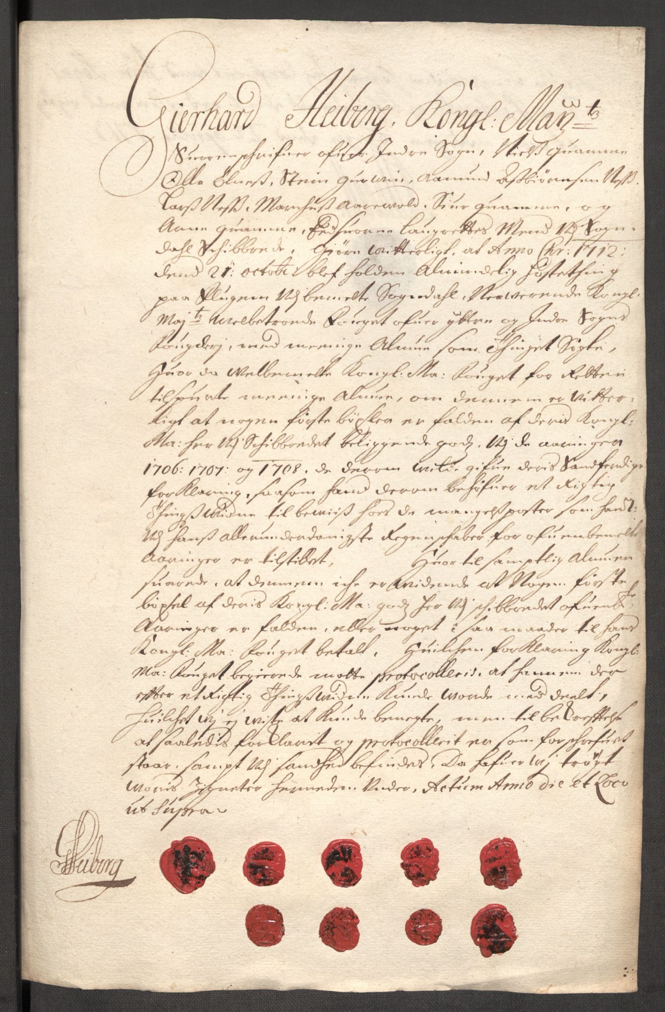 Rentekammeret inntil 1814, Reviderte regnskaper, Fogderegnskap, AV/RA-EA-4092/R52/L3315: Fogderegnskap Sogn, 1708, p. 343