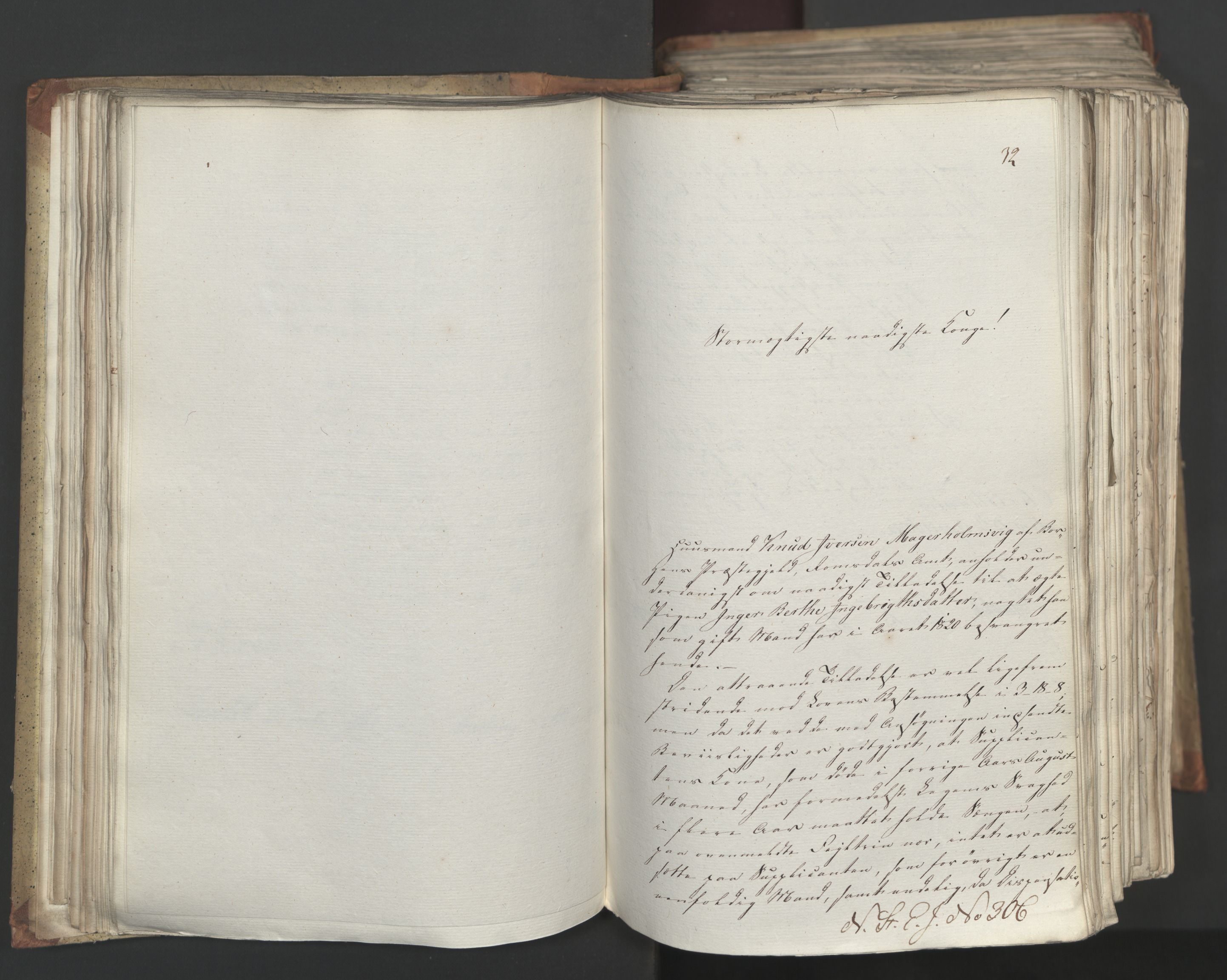 Statsrådsavdelingen i Stockholm, RA/S-1003/D/Da/L0034: Regjeringsinnstillinger nr. 275-540, 1823, p. 108