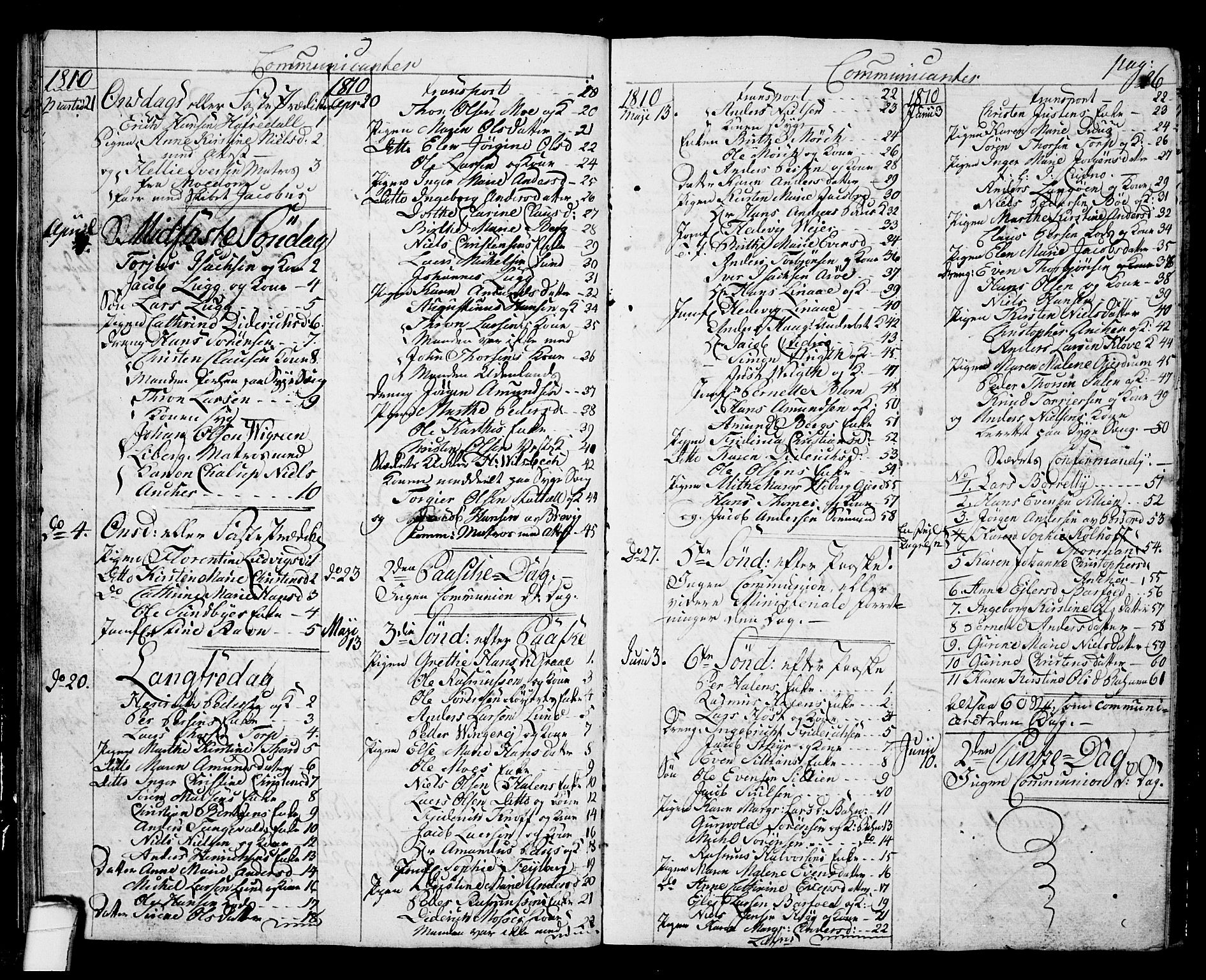 Langesund kirkebøker, SAKO/A-280/G/Ga/L0002: Parish register (copy) no. 2, 1801-1815, p. 26