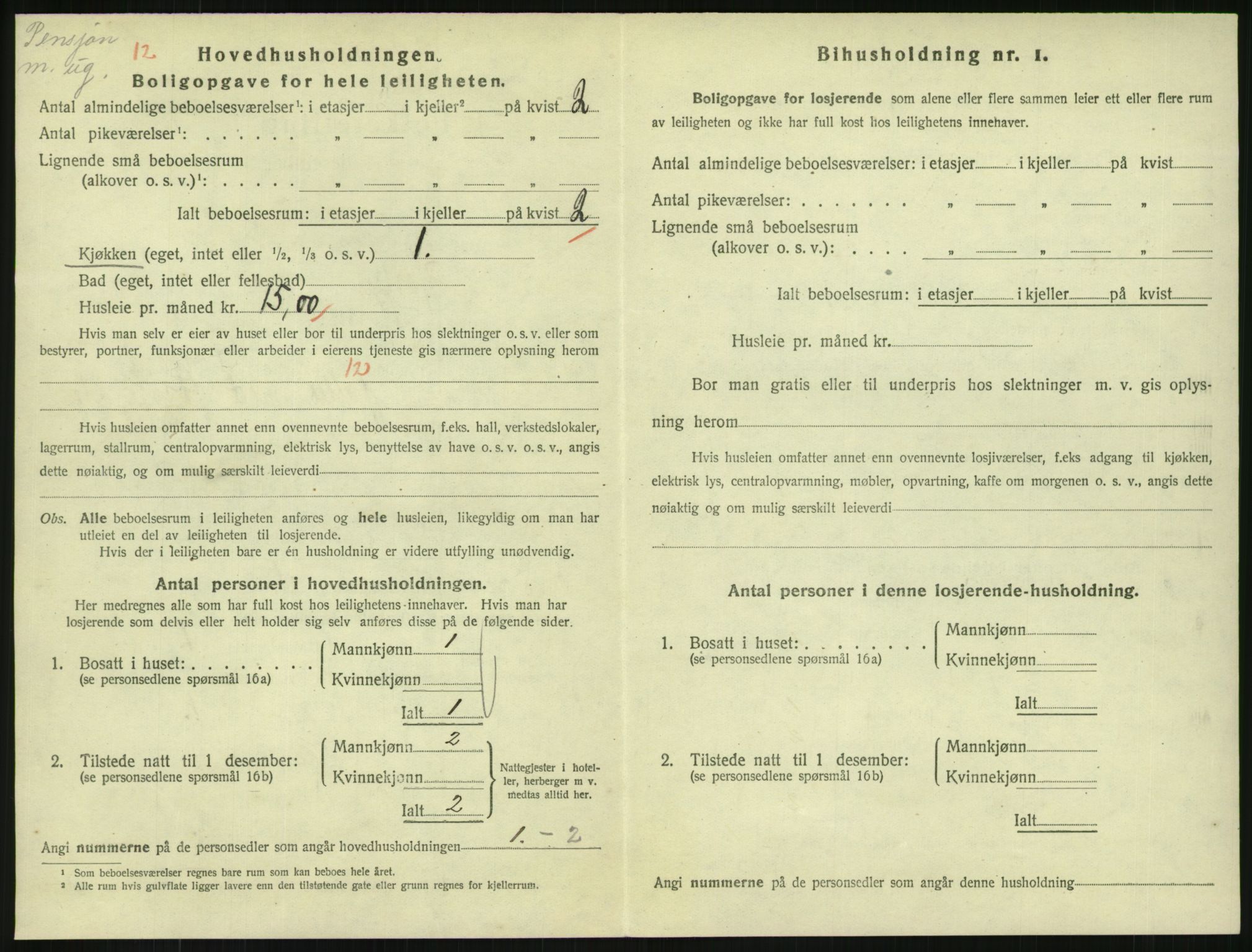 SAKO, 1920 census for Horten, 1920, p. 7164