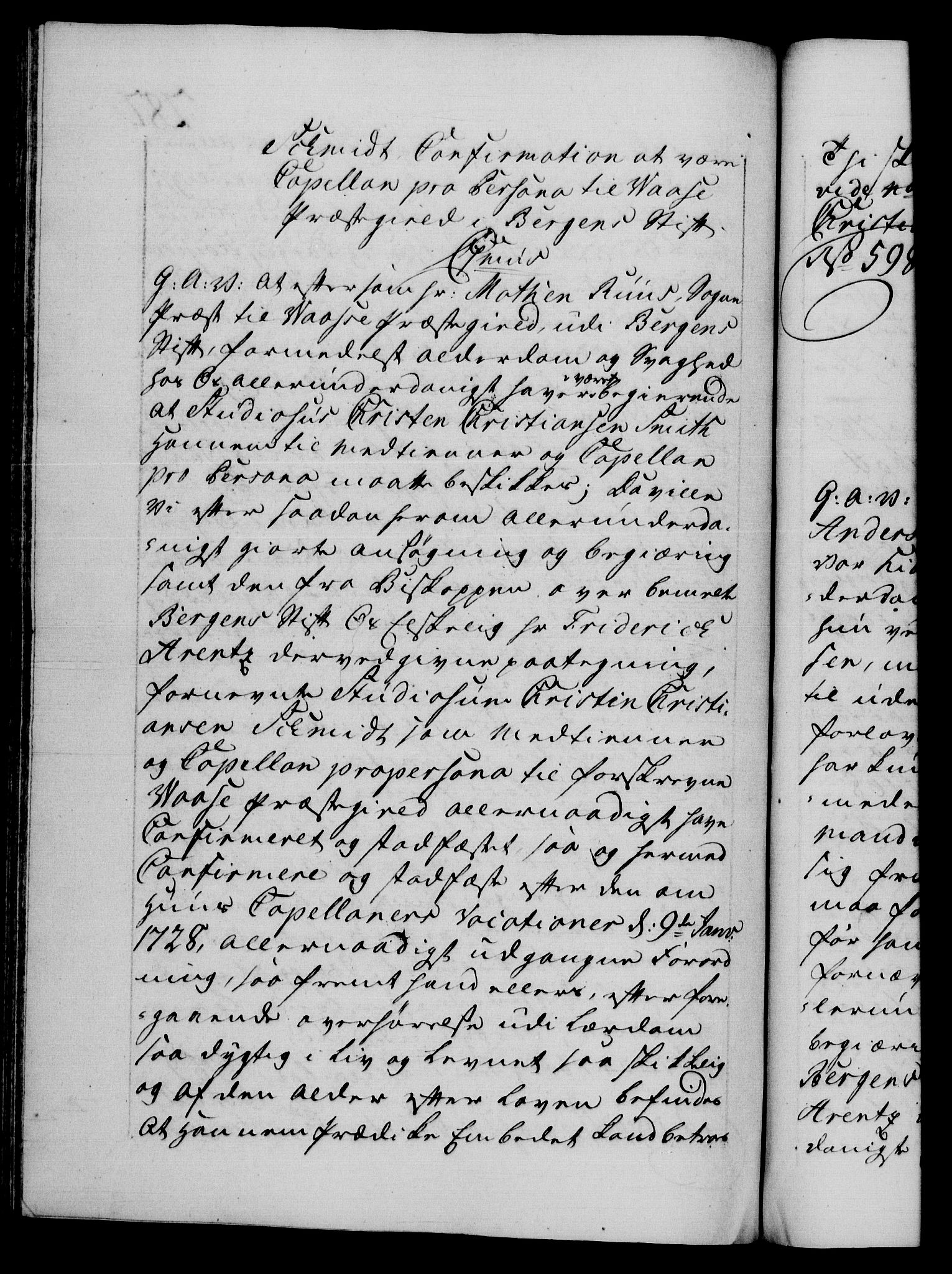 Danske Kanselli 1572-1799, AV/RA-EA-3023/F/Fc/Fca/Fcaa/L0044: Norske registre, 1769-1771, p. 287b