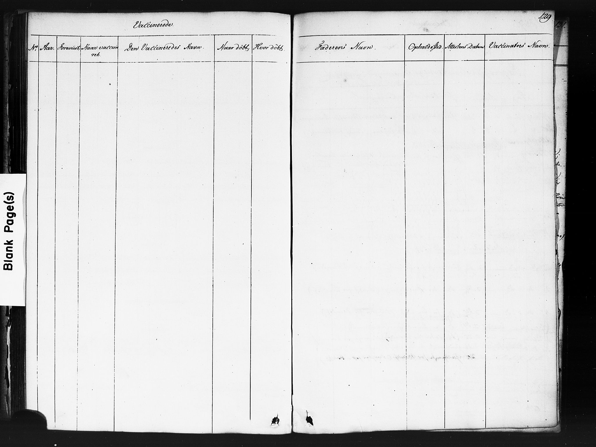 Kristiania tukthusprest Kirkebøker, SAO/A-10881/F/Fa/L0003: Parish register (official) no. 3, 1831-1865, p. 129