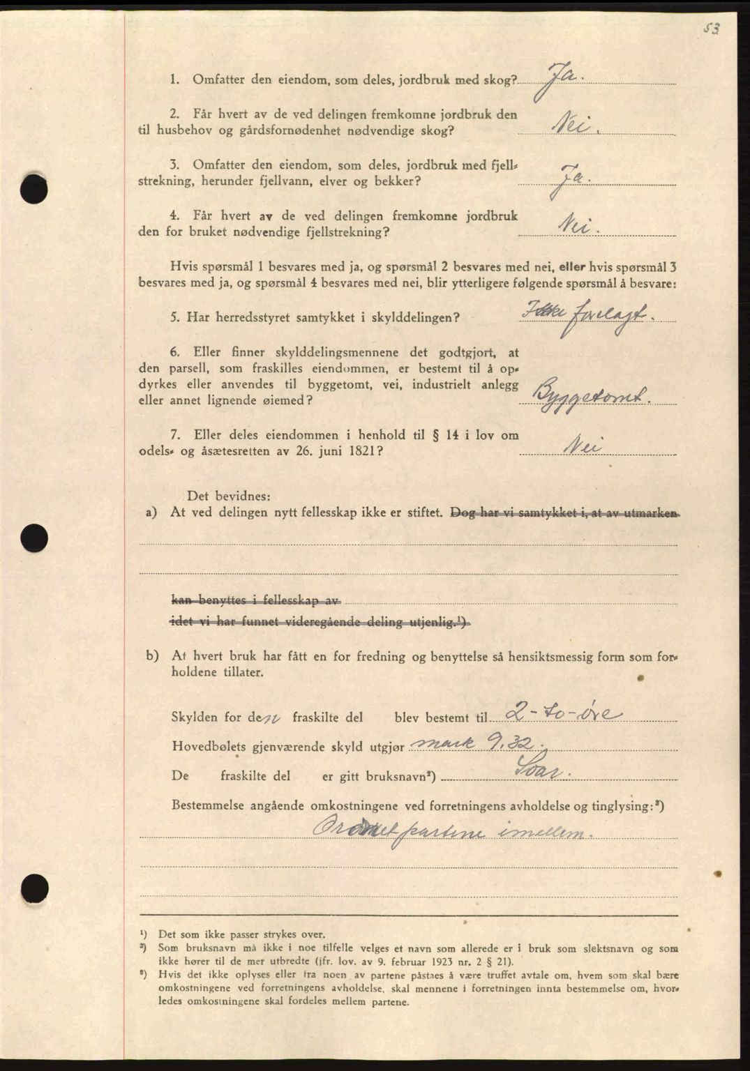 Nordmøre sorenskriveri, AV/SAT-A-4132/1/2/2Ca: Mortgage book no. A98, 1944-1944, Diary no: : 1236/1944