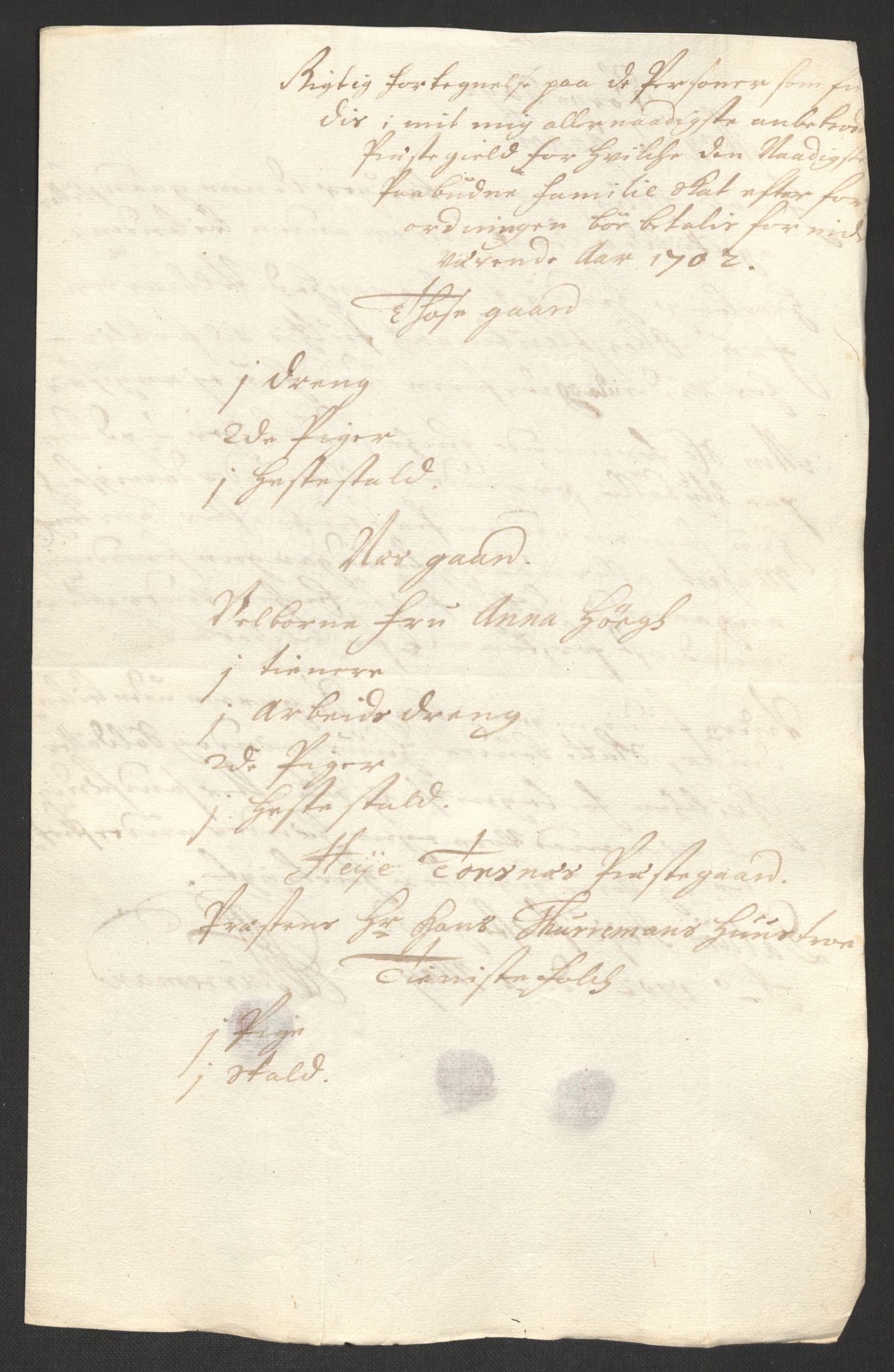 Rentekammeret inntil 1814, Reviderte regnskaper, Fogderegnskap, AV/RA-EA-4092/R04/L0131: Fogderegnskap Moss, Onsøy, Tune, Veme og Åbygge, 1702, p. 102