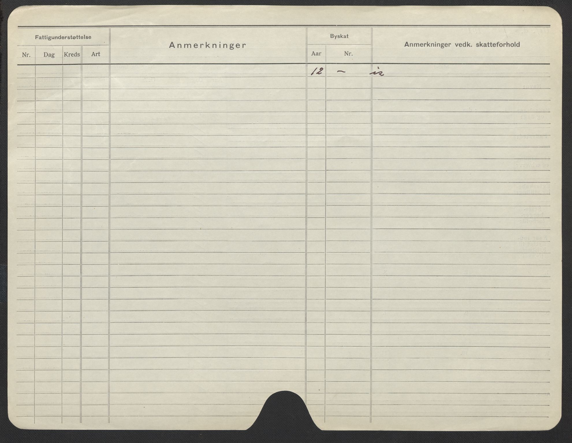 Oslo folkeregister, Registerkort, AV/SAO-A-11715/F/Fa/Fac/L0022: Kvinner, 1906-1914, p. 56b